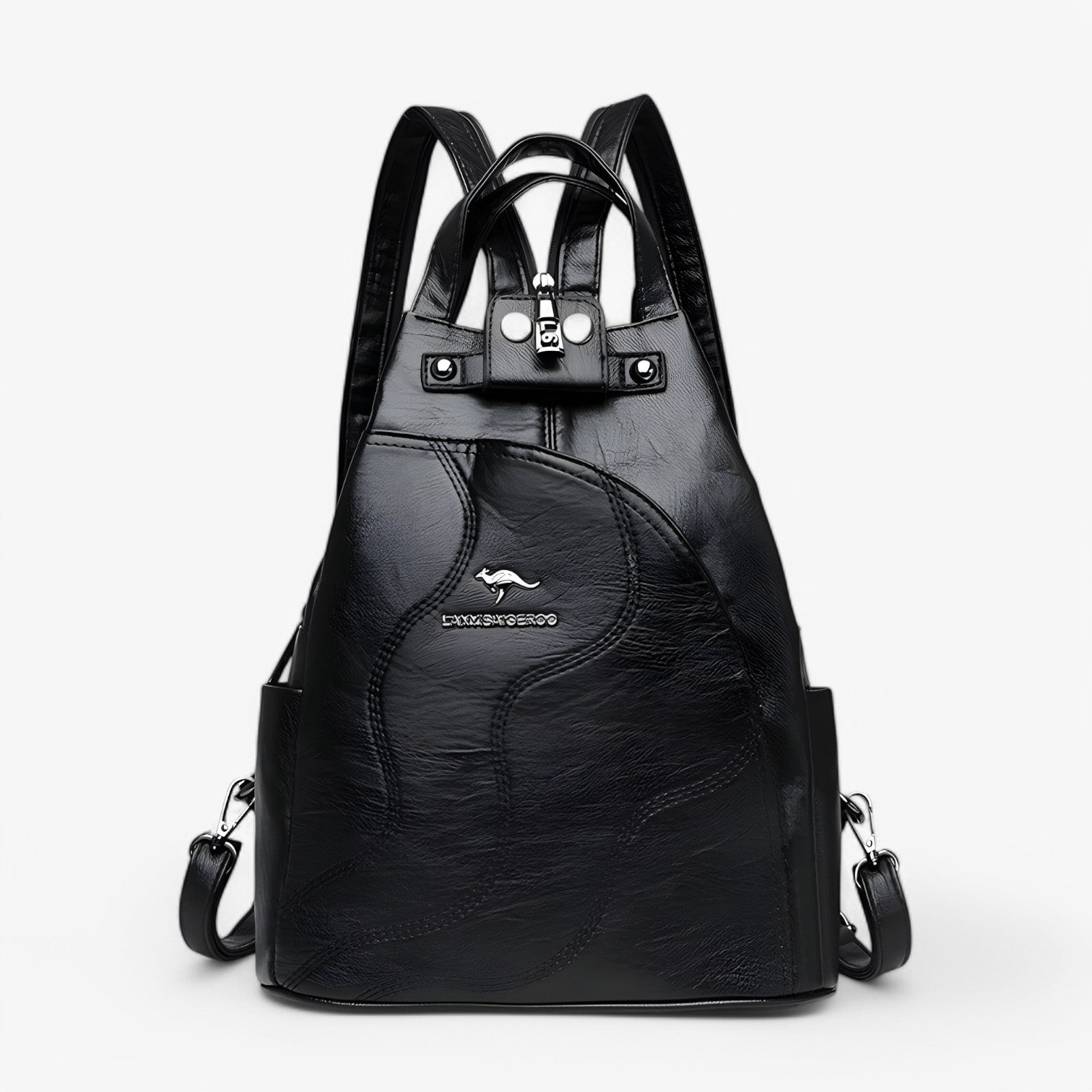 Aubree | Zaino in pelle elegante - Spazioso, sicuro e perfetto per i viaggi - nero - Backpacks Bags women bags - Concept Palermo