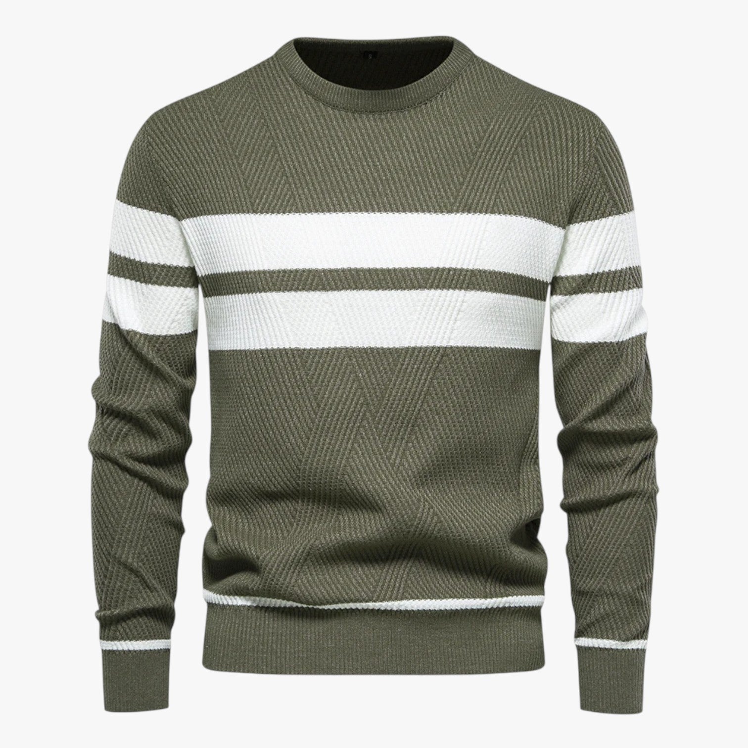 Adam | Maglione Autunnale Uomo Calore Slim con Stile Floreale Elegante - - Sweater sweater men sweaters - Concept Palermo