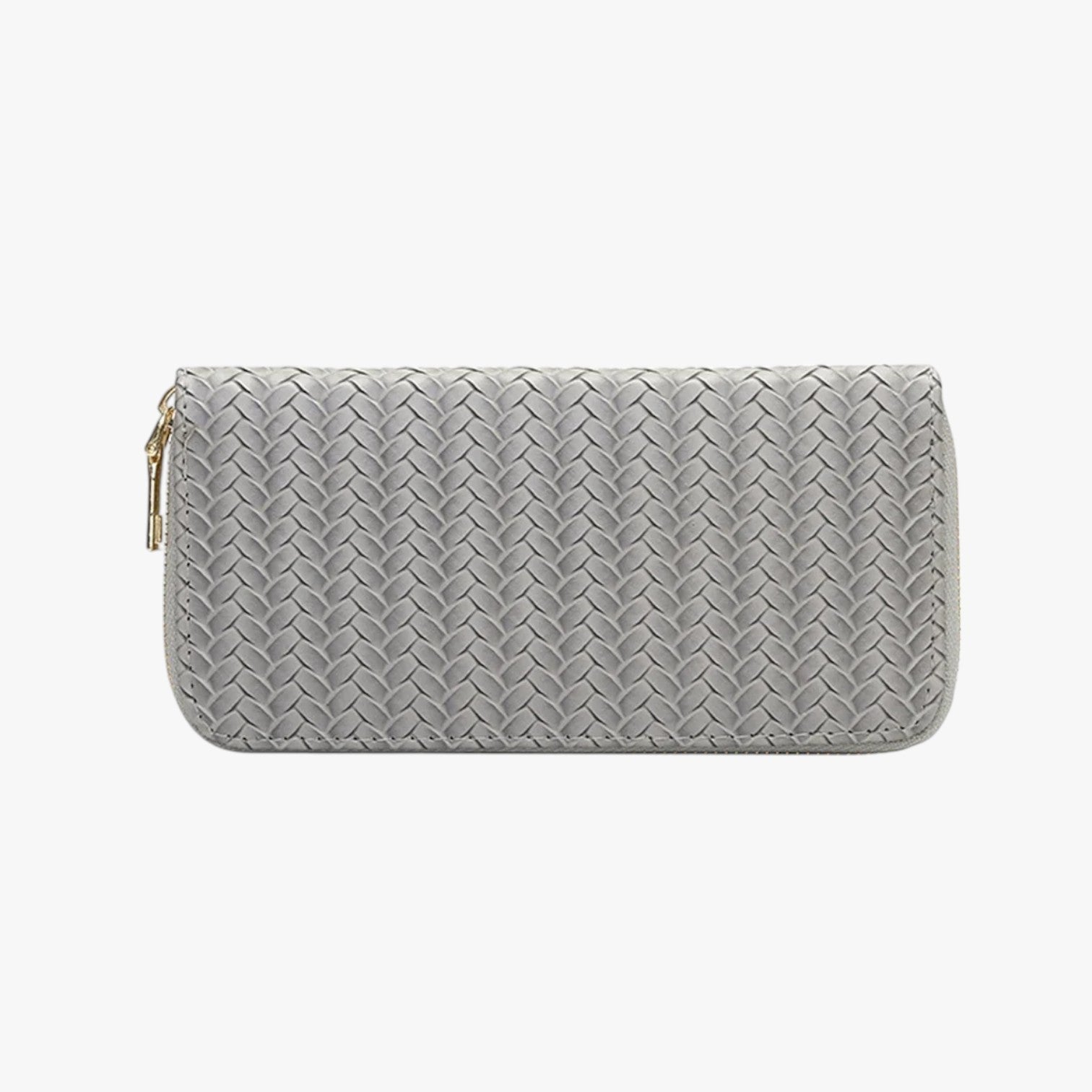 Ivory | Elegante portafoglio lungo con porta telefono e porta carte - Grigio - wallet wallets womens wallet - Concept Palermo
