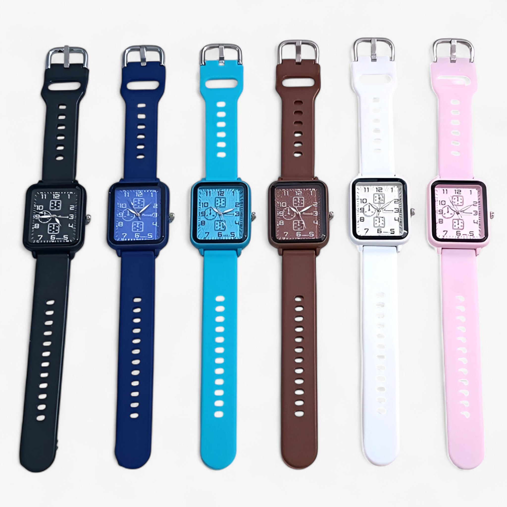 Julia | Orologio sportivo da donna al quarzo con cinturino in silicone blu - - female watch watch for women - Concept Palermo