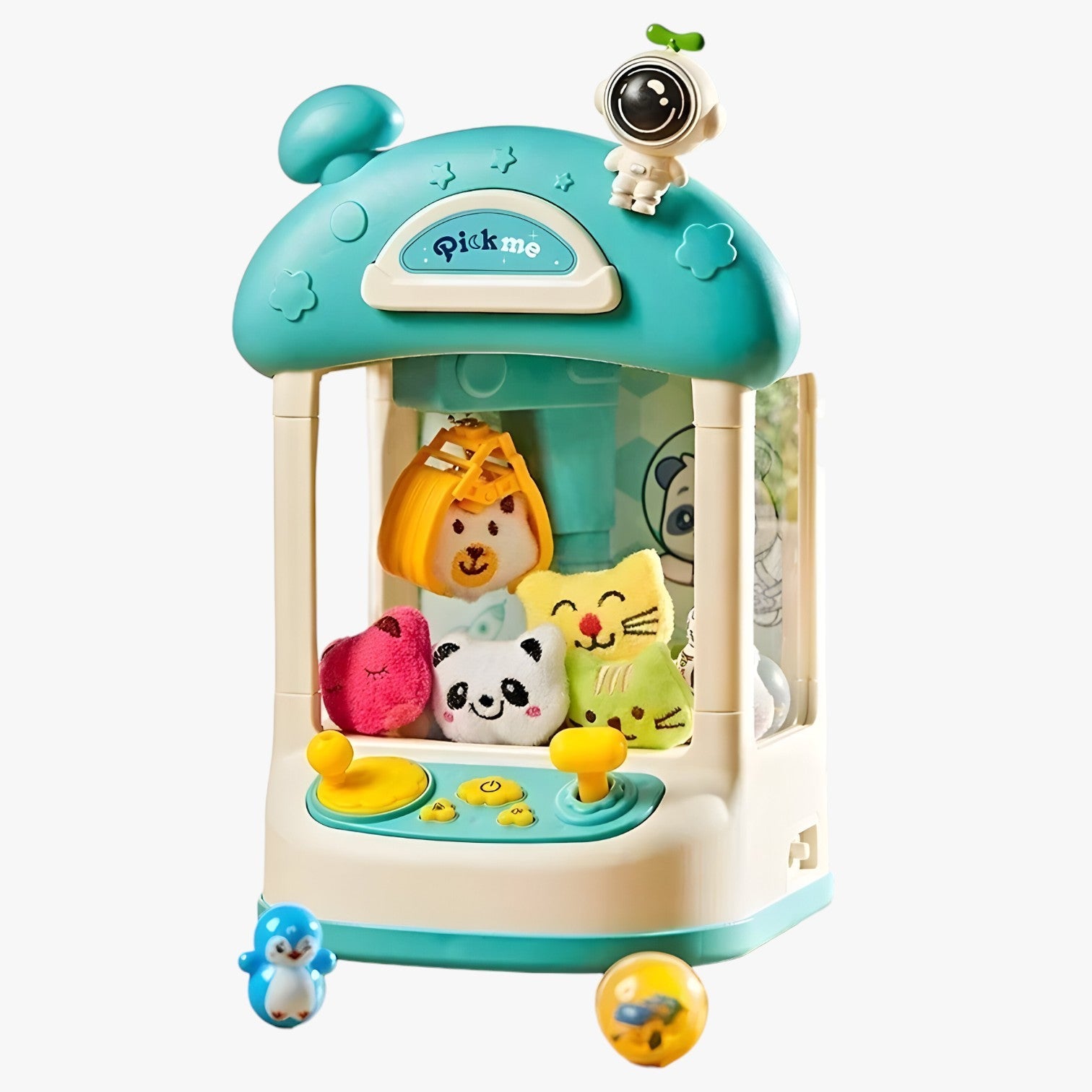 Remi | Mini Macchina per Raccogliere – Giocattolo da astronauta con luce e musica - Verde - toys toys & gifts toys for kids - Concept Palermo