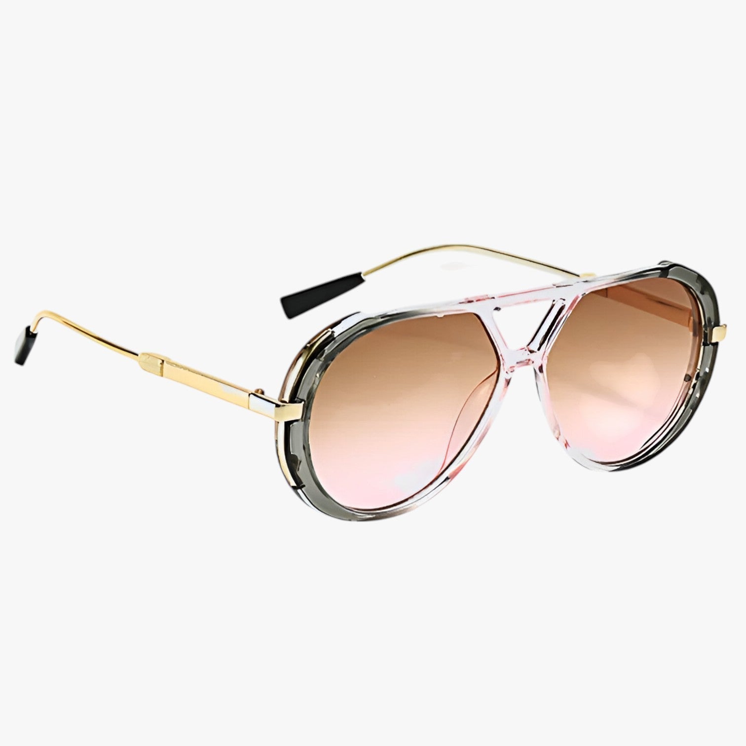 Arely | Occhiali da sole alla moda con lenti gradientate eleganti - tè rosa - polarized sunglasses women Sunglasses - Concept Palermo