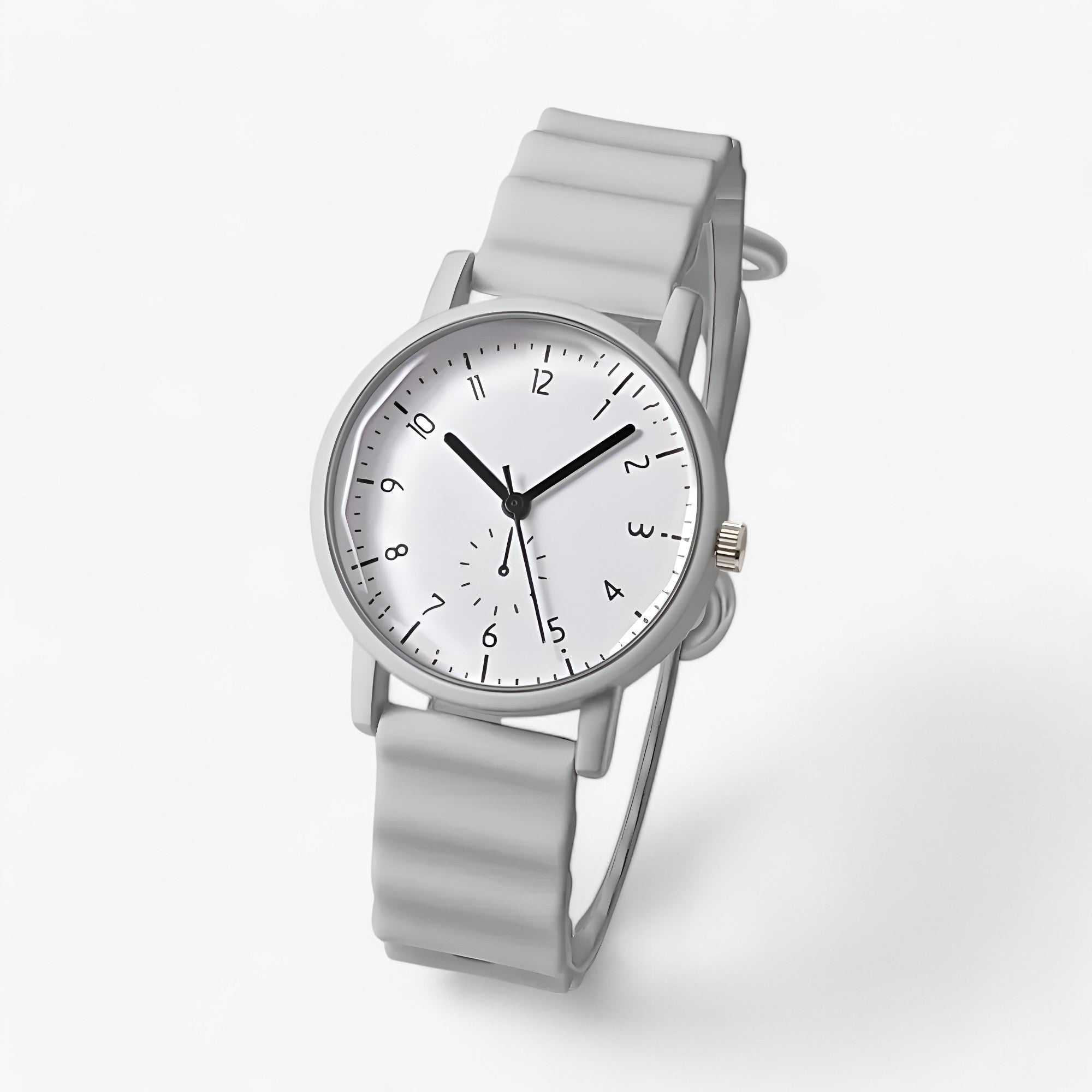 Mina| Orologio Gelé - Elegante Bracciale in Silicone Perfetto per il Golf - Grigio - ladies watch watch for women WOMEN wrist watches for women - Concept Palermo