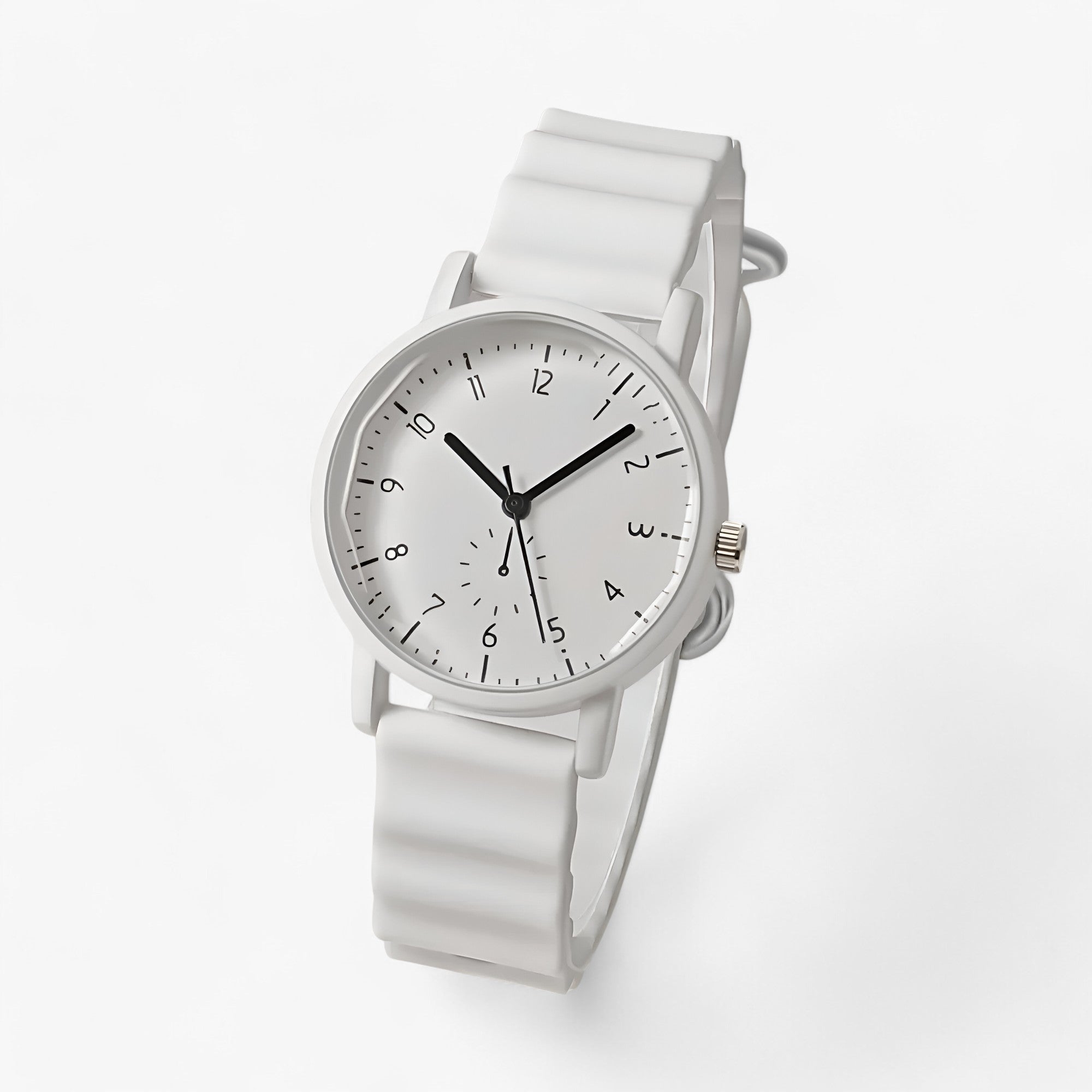 Mina| Orologio Gelé - Elegante Bracciale in Silicone Perfetto per il Golf - Bianco - ladies watch watch for women WOMEN wrist watches for women - Concept Palermo