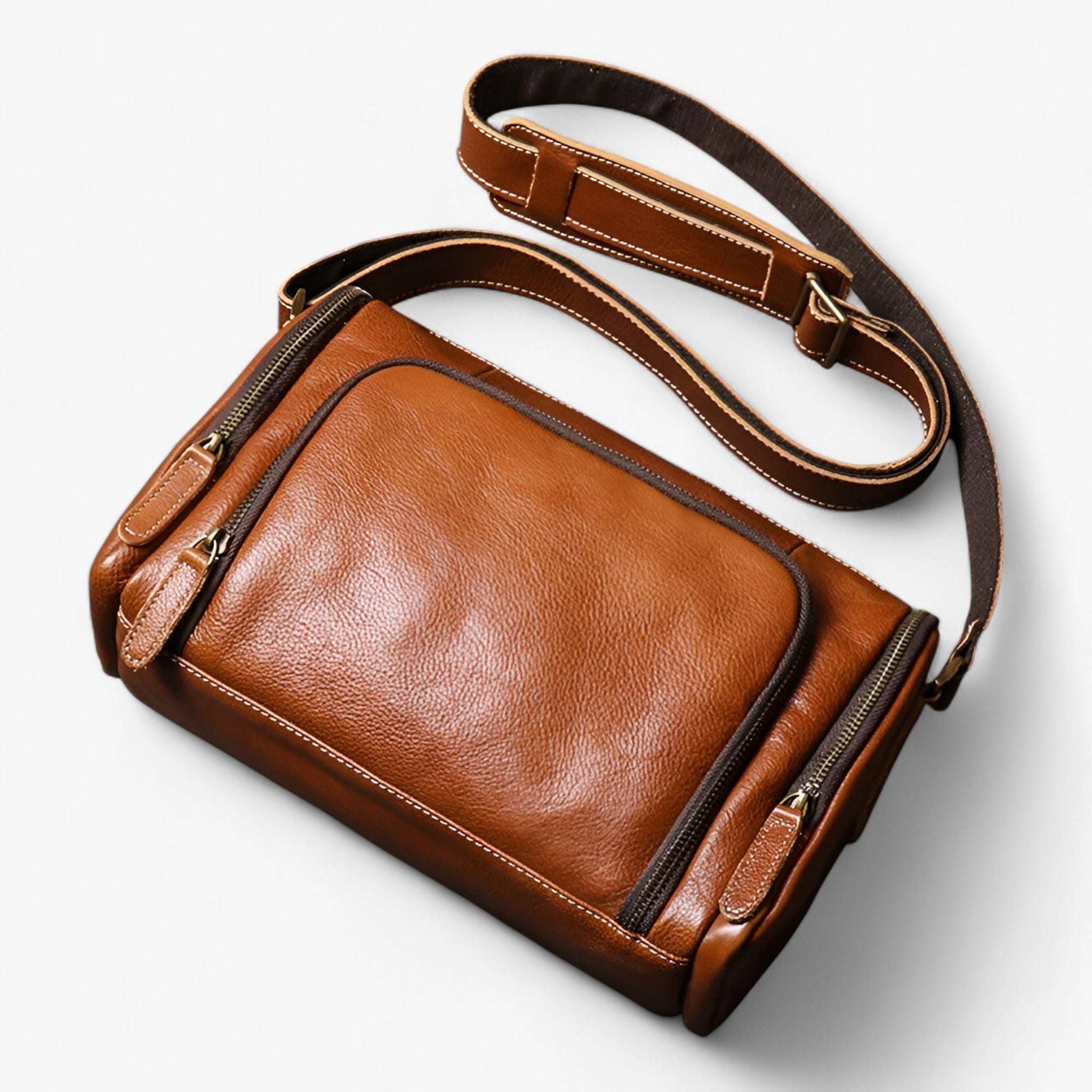 Benjamin | Borsa a spalla vintage - Elegante e multifunzionale - - - Concept Palermo