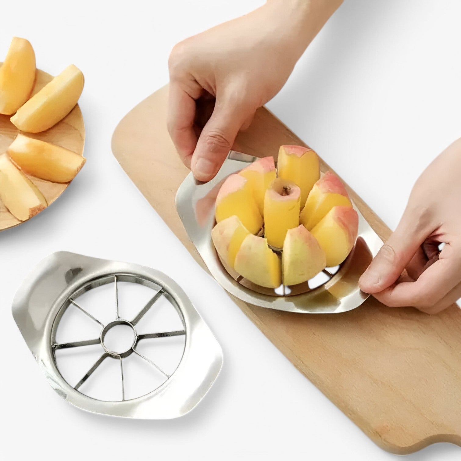 Xyla | Pelapatate in acciaio inossidabile – Sbucciare e tagliare rapidamente e facilmente - - Kitchen kitchen accessory kitchen tools - Concept Palermo
