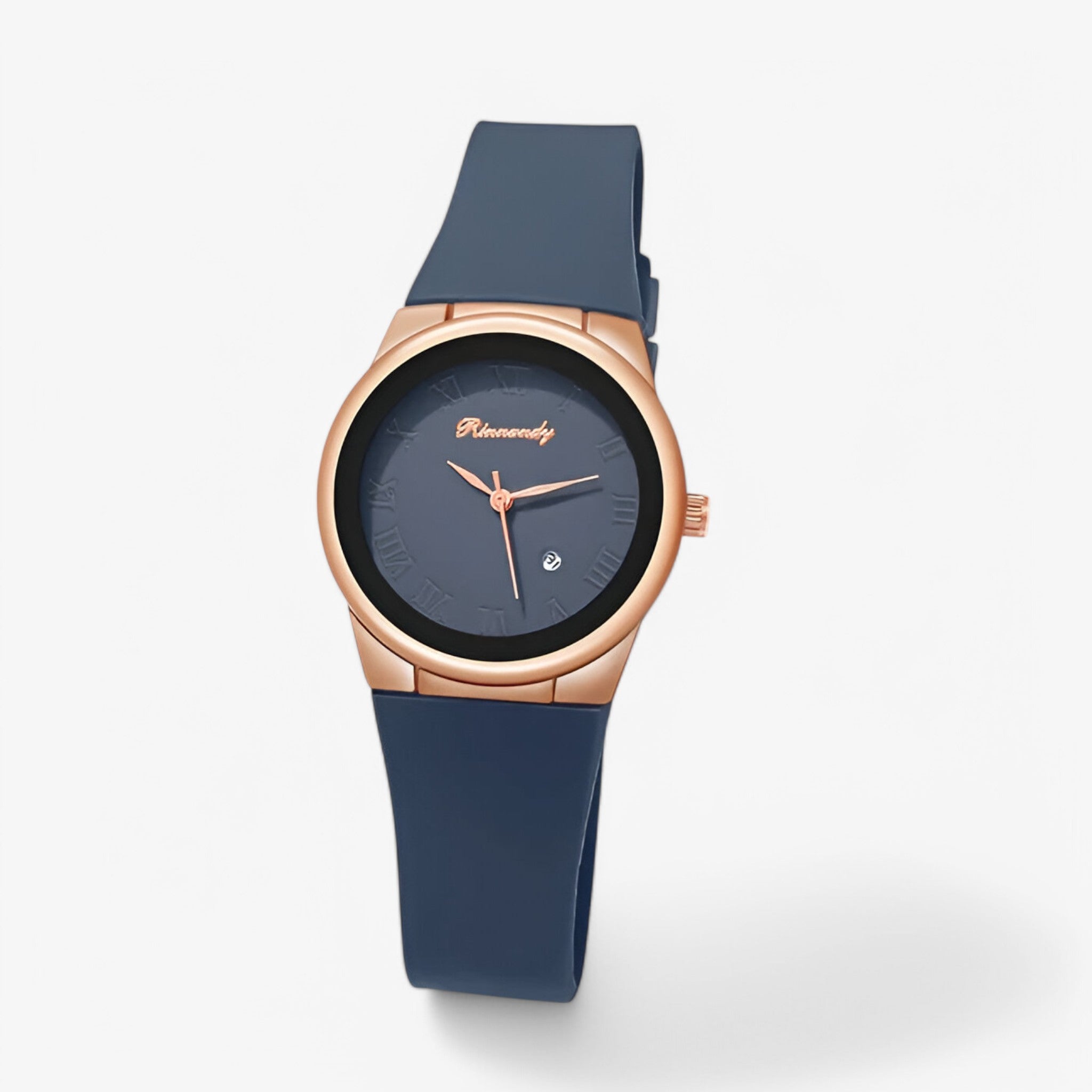 Sofia | Orologio al quarzo da donna con cinturino sportivo in silicone - Blu - watch for women - Concept Palermo