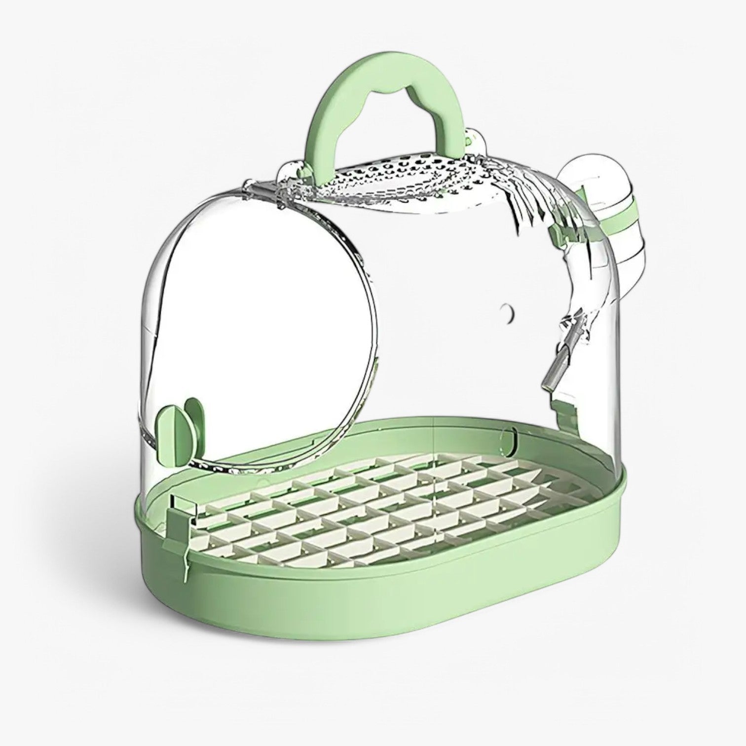Alaina | Gabbia per uccelli portatile – Confortevole e traspirante - verde - pet PET SUPPLIES - Concept Palermo