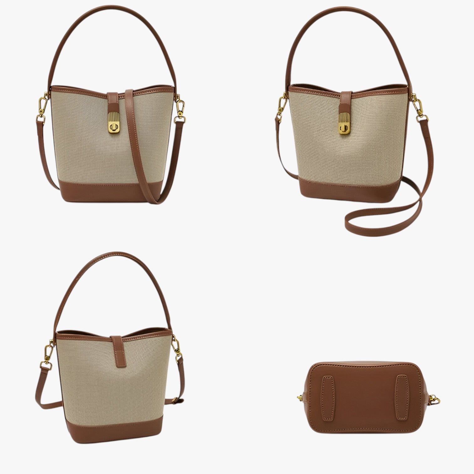 Dylan | Elegante mini borsa a tracolla a secchiello - - bag Bags women bags - Concept Palermo