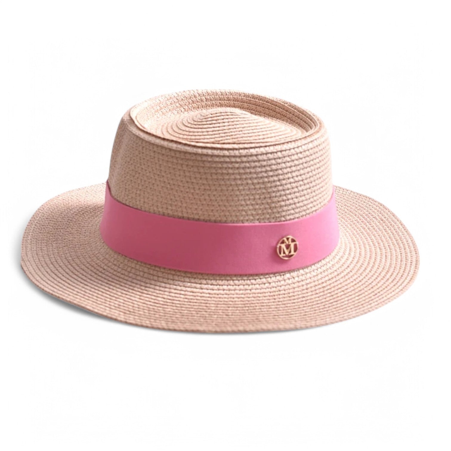 Clara | Elegante cappello di paglia - Stile, leggero e adatto ai viaggi - Lichtroze 56-58CM - bucket hats hat Hat for girls women hat - Concept Palermo