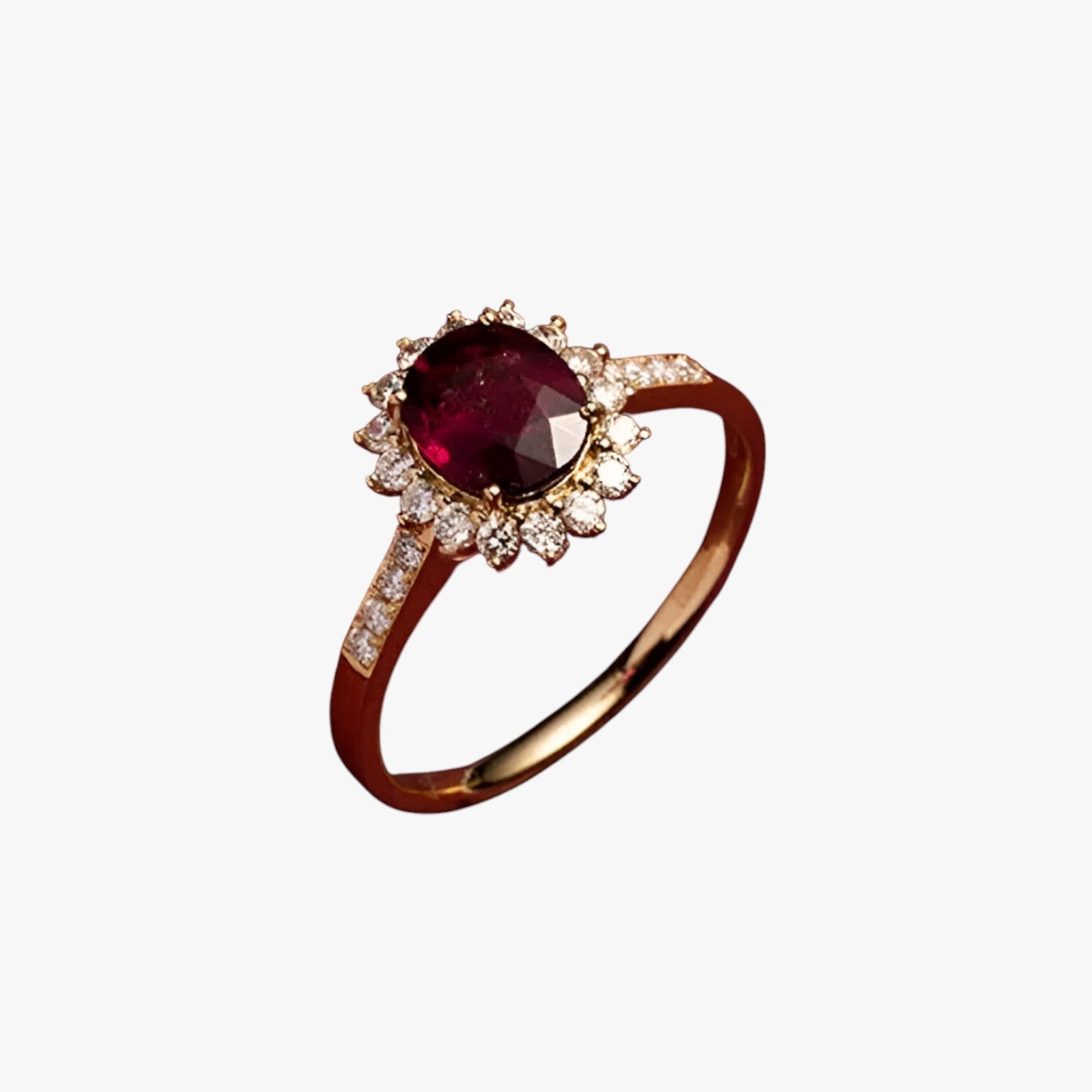 Janet | Anello vintage con flair reale e scintillante aspetto di rubino - - Rings womens ring - Concept Palermo