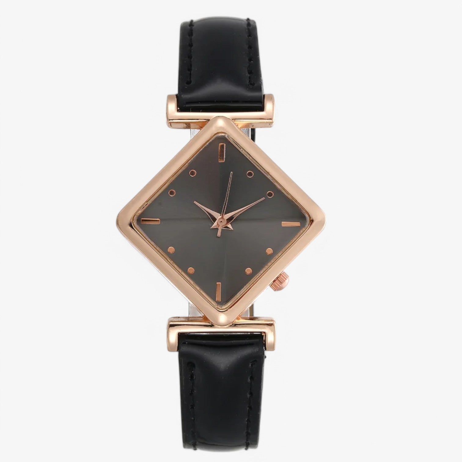 Aileen | Orologio di Lusso in Pelle – Eleganza Senza Tempo & Comfort - Nero - ladies watch watch watch for women women watch - Concept Palermo