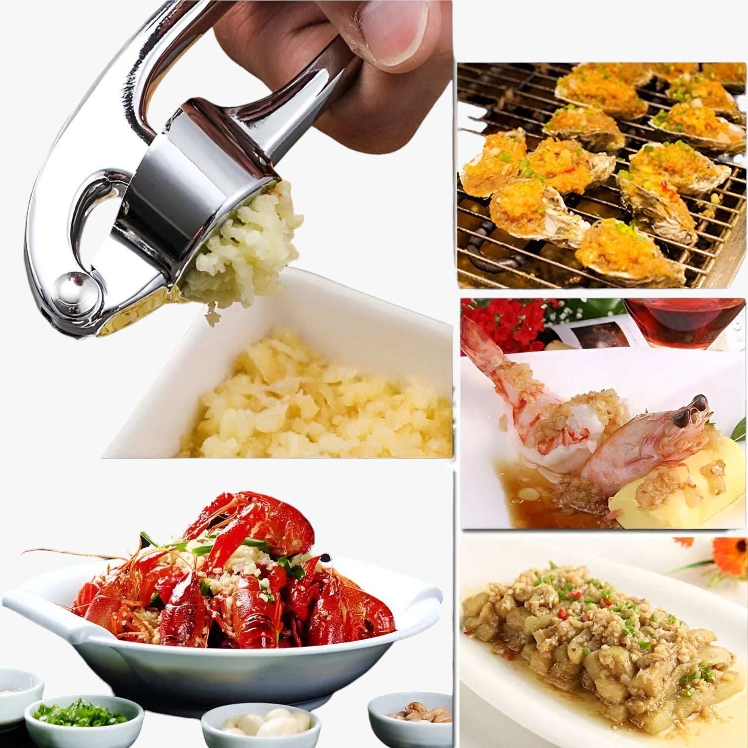 Ruthie | Pressa per aglio in lega – Pressatura senza sforzo, sapore massimo - - Kitchen kitchen tools - Concept Palermo