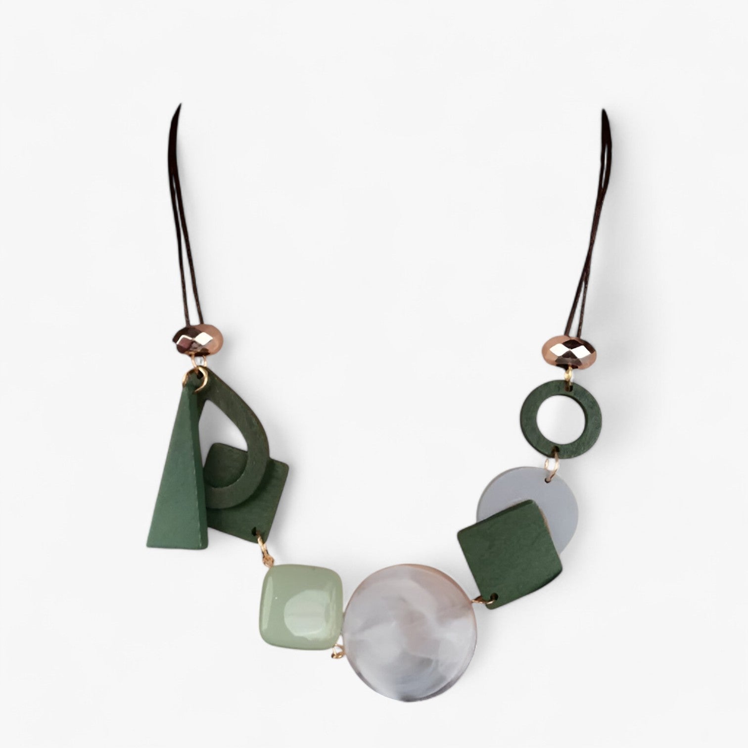 Alina | Collana con pendente geometrico vintage - Eleganza etnica fatta a mano - - Gift Gifts for women necklace for men NECKLACES - Concept Palermo