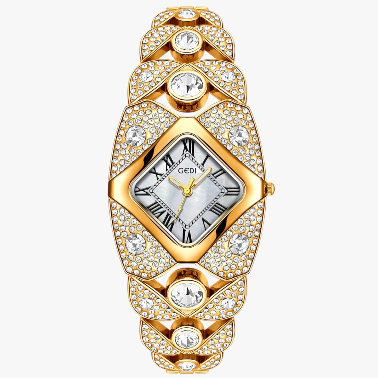 Callie | Orologio Donna 2025 Eleganza con Luce, Diamanti e Design Impermeabile - Oro bianco - female watch ladies watch watch watch for women watches - Concept Palermo