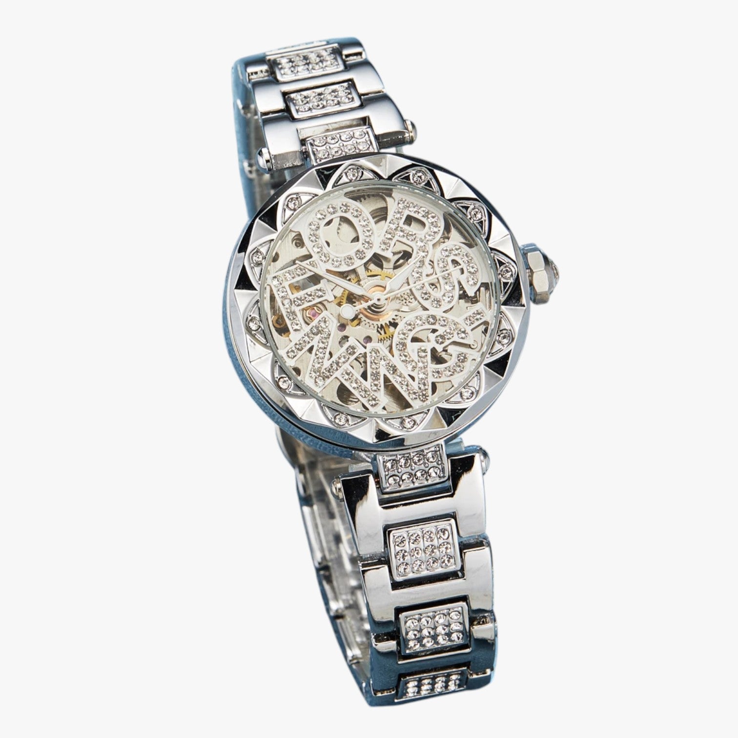 Ana | Orologio da Donna di Lusso 2025 Eleganza Meccanica in Acciaio e Diamanti 3D - - female watch ladies watch waist belt for women watch watch for women watches - Concept Palermo