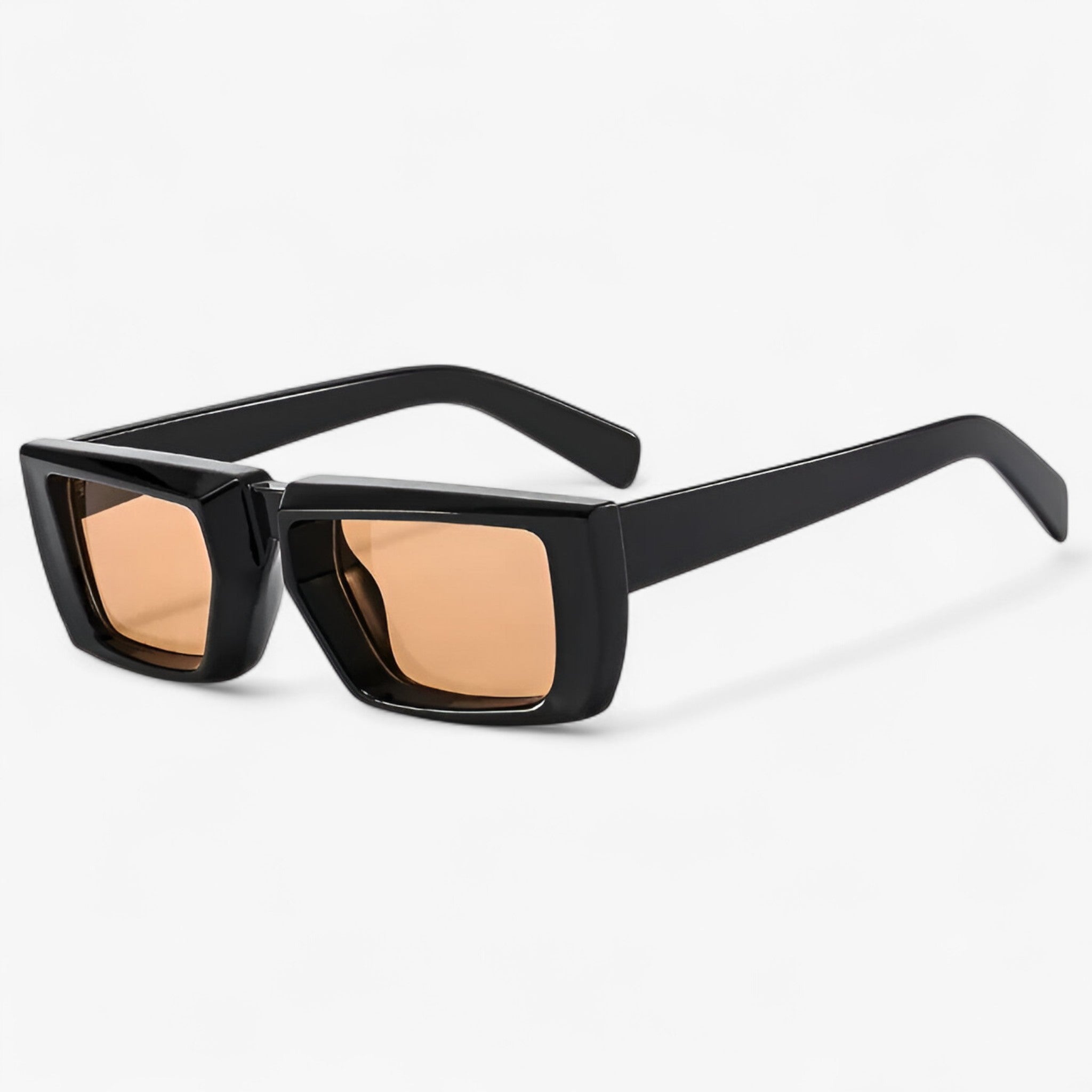 Luca | Occhiali da sole Y2K firmati con montatura squadrata unisex - tè nero Come mostrato nella figura - Fashion Sunglasses men sunglasses polarized mens sunglasses Polarized man sunglasses polarized sunglasses women sun glasses Sunglasses sunglasses polarized men - Concept Palermo