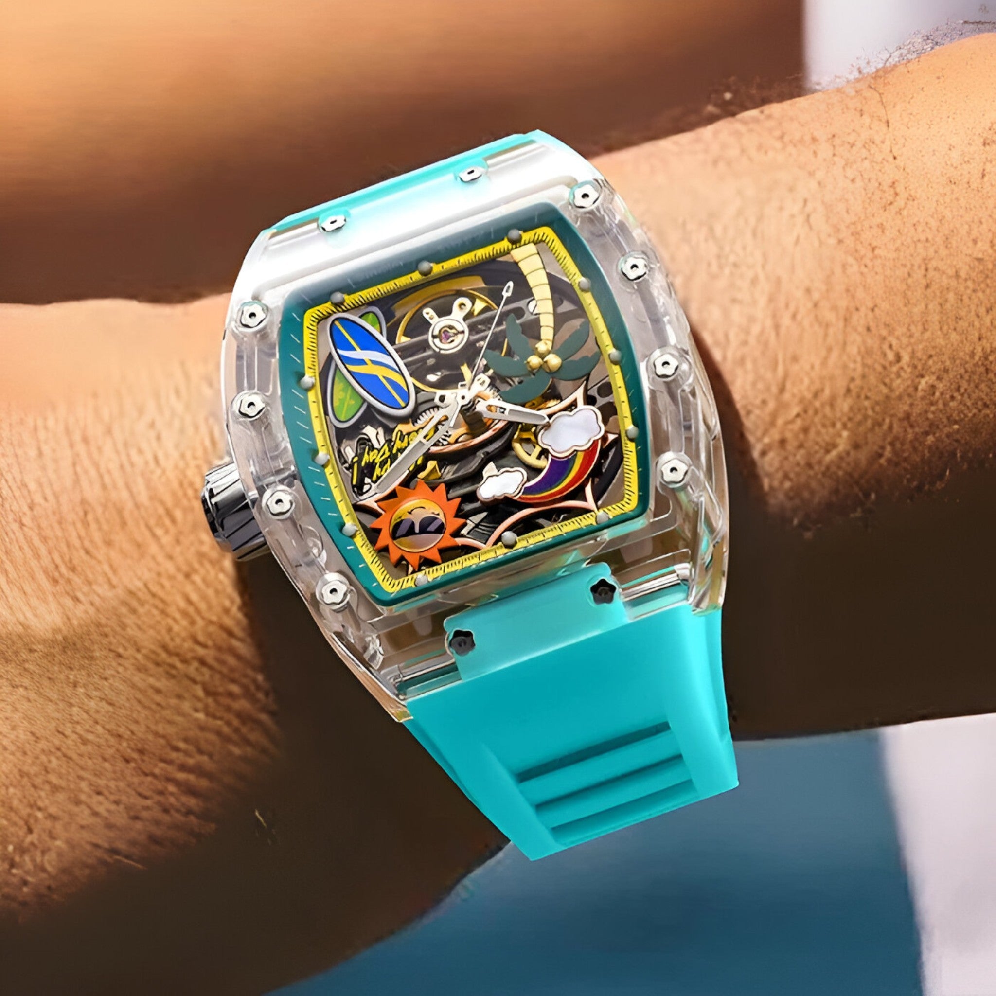 Kian | Orologio Meccanico Estivo Personalizzato - - watch for men watch for women WATCHES FOR MEN - Concept Palermo