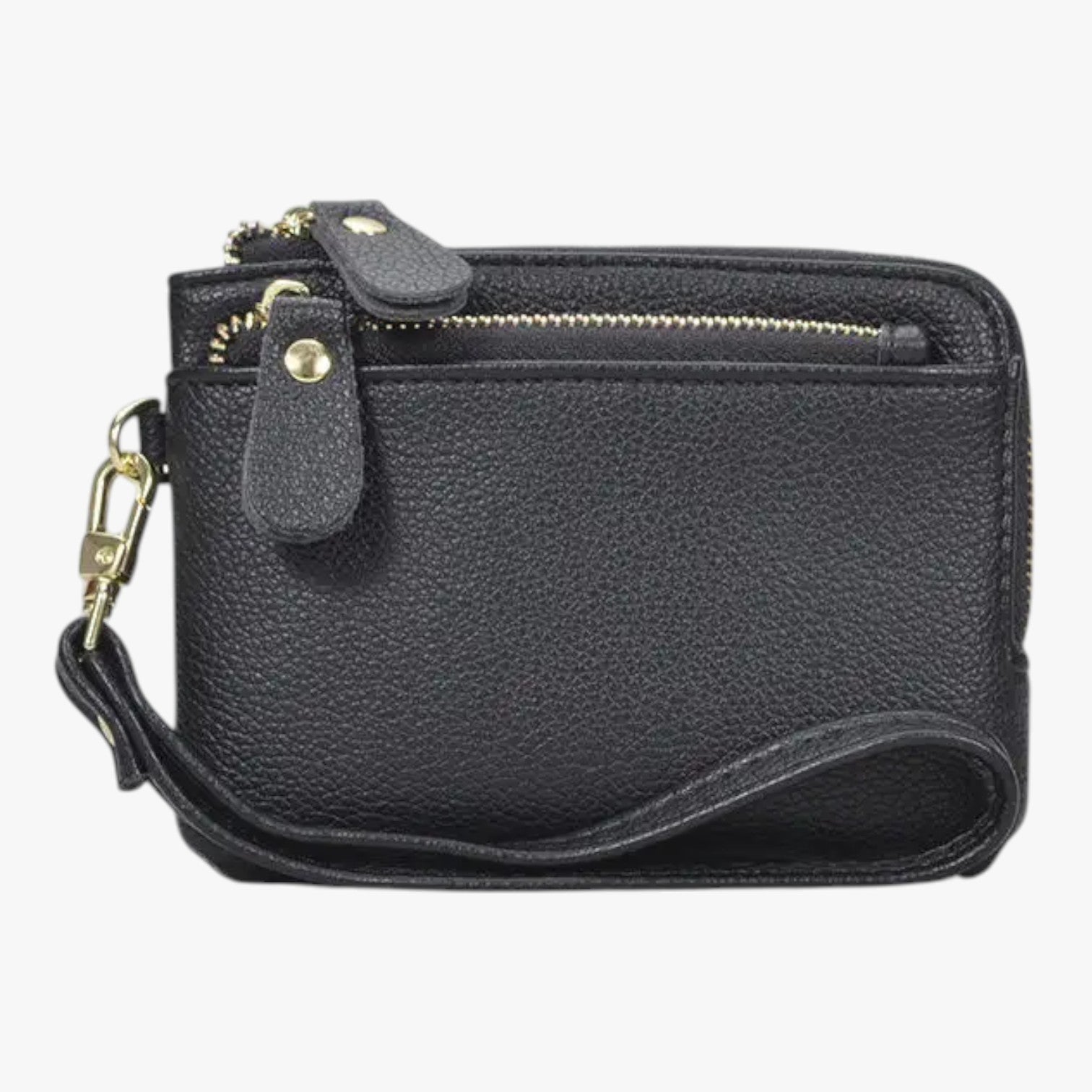 Frances | Portafogli moda multifunzione con portachiavi - nero - wallet wallets womens wallet - Concept Palermo