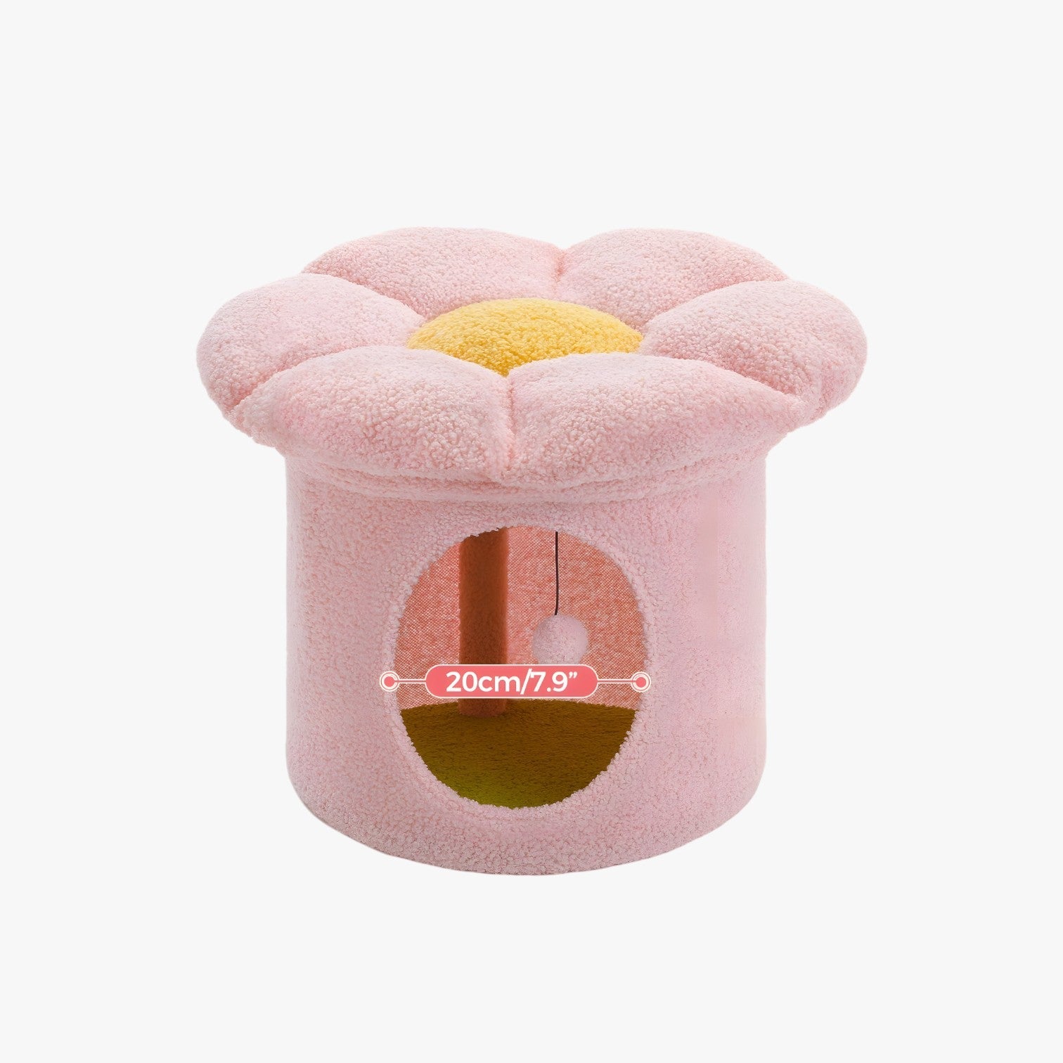 Polly | Rifugio per gatti carino con letto a fiori removibile - - cats pet PET SUPPLIES - Concept Palermo
