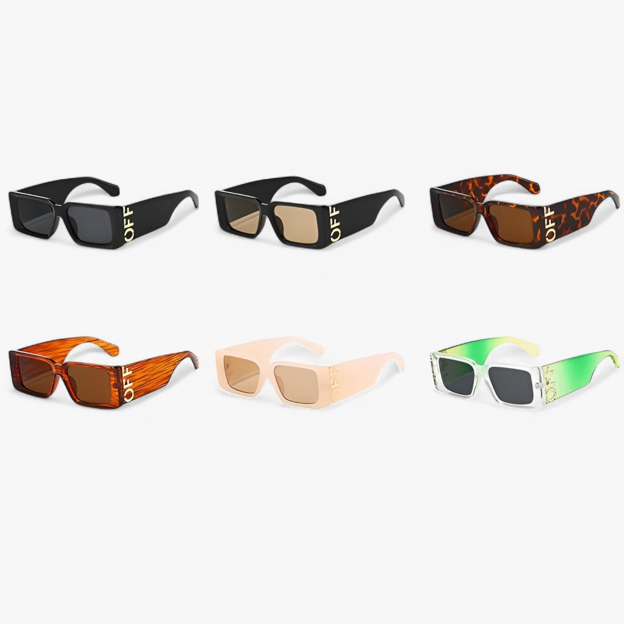 Arielle | Occhiali da sole retrò con montatura quadrata e gambe larghe - - men sunglasses polarized mens sunglasses Polarized man sunglasses Sunglasses sunglasses polarized men - Concept Palermo