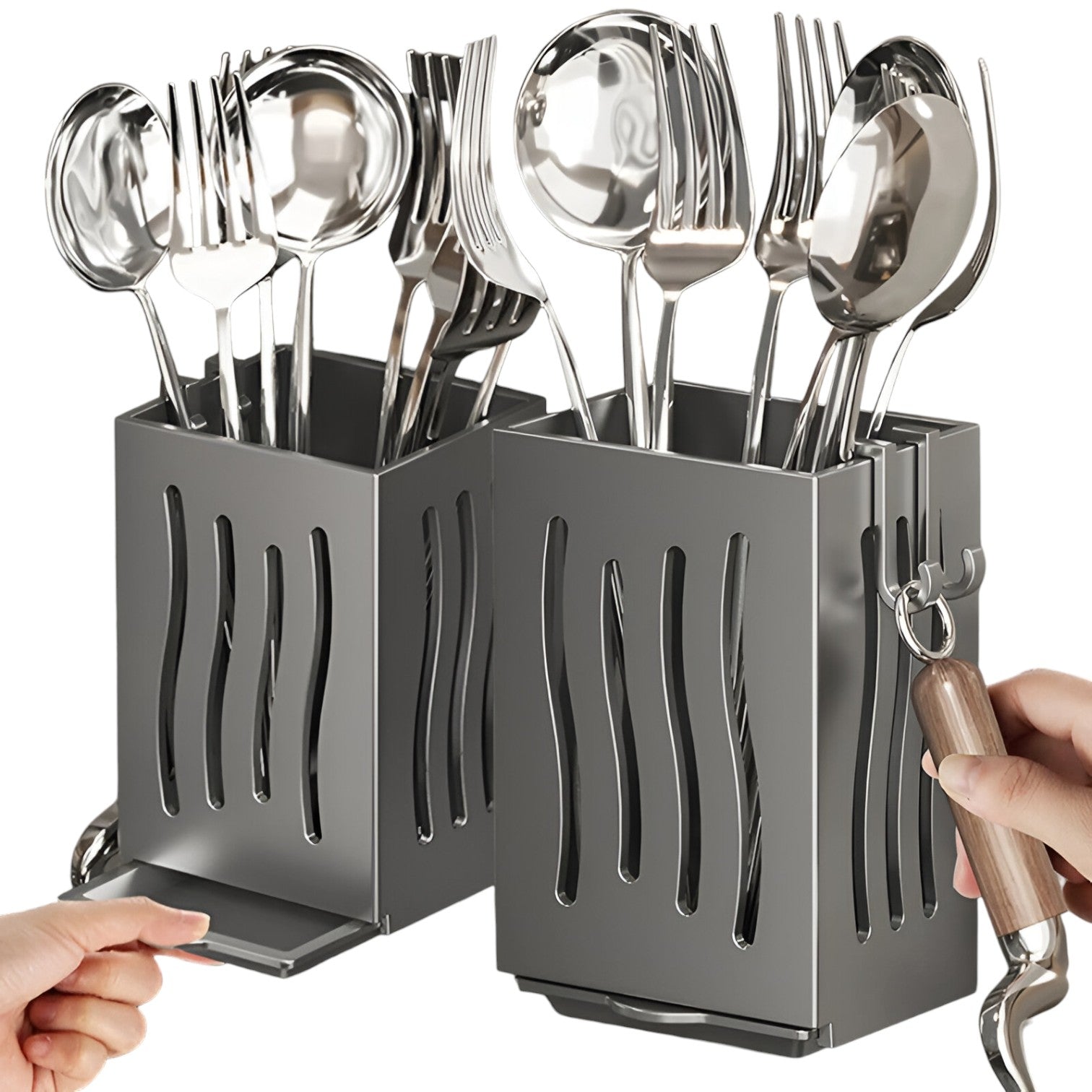 Kyren | Organizzatore da Cucina Salva Spazio – Elegante e Multifunzionale - - Kitchen kitchen accessory kitchen tools - Concept Palermo