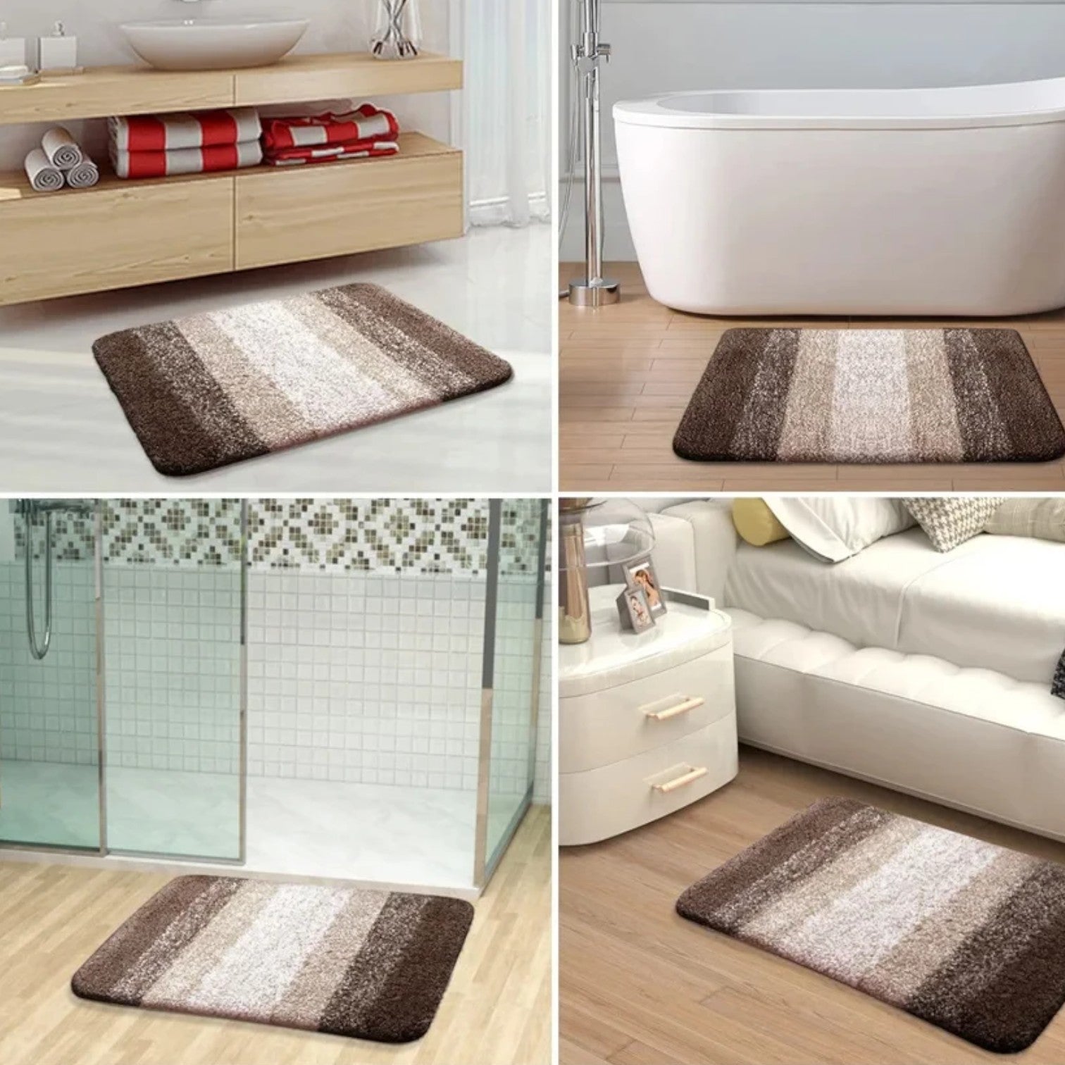 Heidi Droge piedi in un attimo – Tappetino da bagno super assorbente antiscivolo - - Home home decor - Concept Palermo