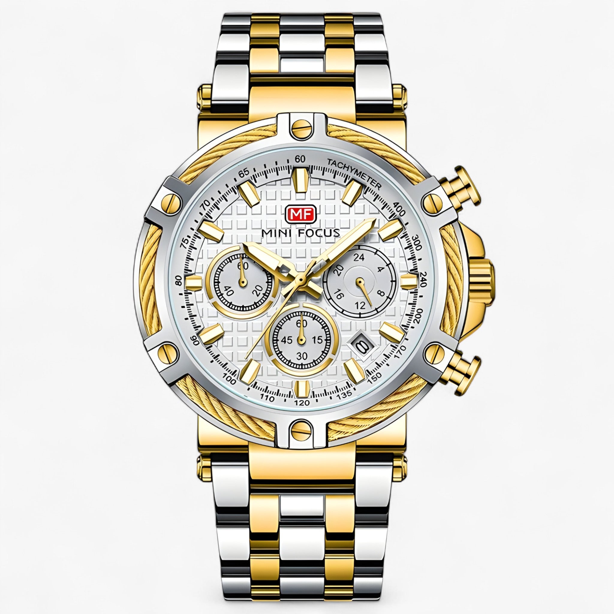 Dylan - Orologio da uomo - Argento Oro - watches WATCHES FOR MEN - Concept Palermo