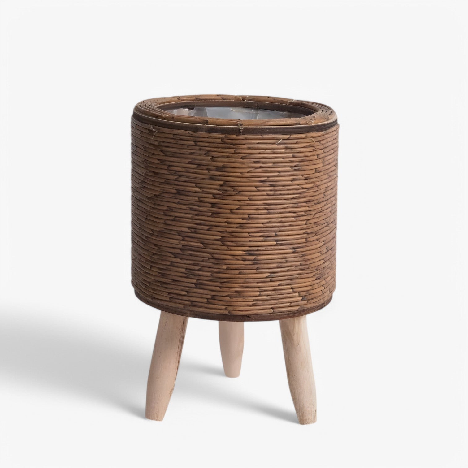 Kosta | Vaso di Fiori Rotan – Stile Elegante per le Sue Piante - Stile 3 Marrone - Garden Garden supplies Home & Garden - Concept Palermo