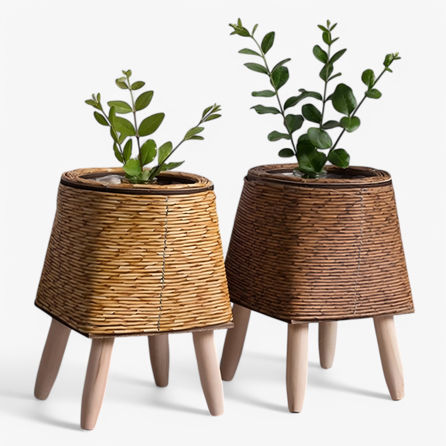 Kosta | Vaso di Fiori Rotan – Stile Elegante per le Sue Piante - - Garden Garden supplies Home & Garden - Concept Palermo