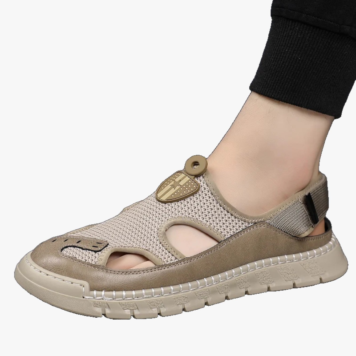 Aaron | Scarpe Estive Uomo Traspiranti, Antiscivolo e Ultra Comode - - breathable sandals casual sandals walking sandals - Concept Palermo