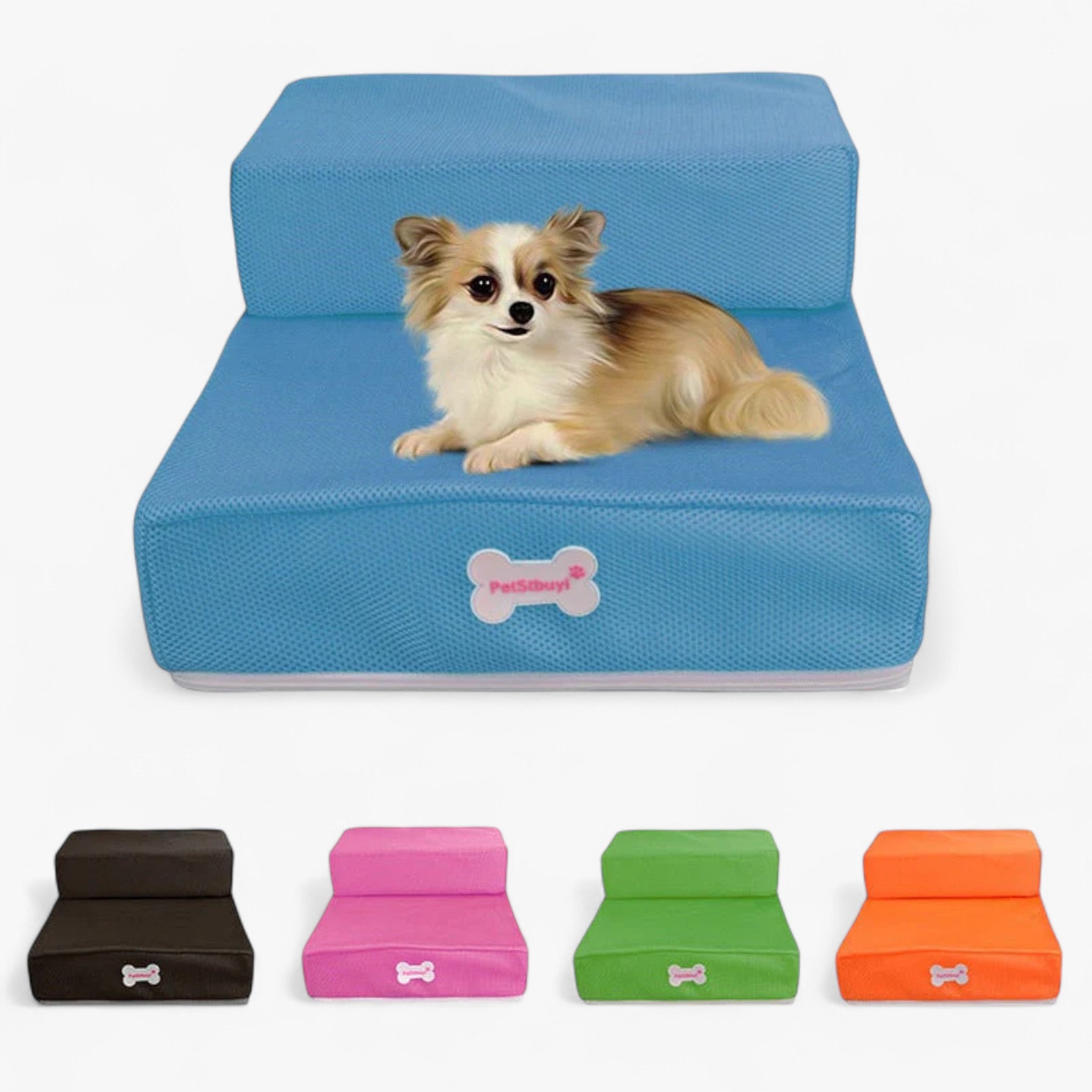 Scala per cani (2 strati) | Fai salire facilmente il tuo piccolo sul divano - - dog stairs DOG SUPPLIES pet ramps pet steps - Concept Palermo