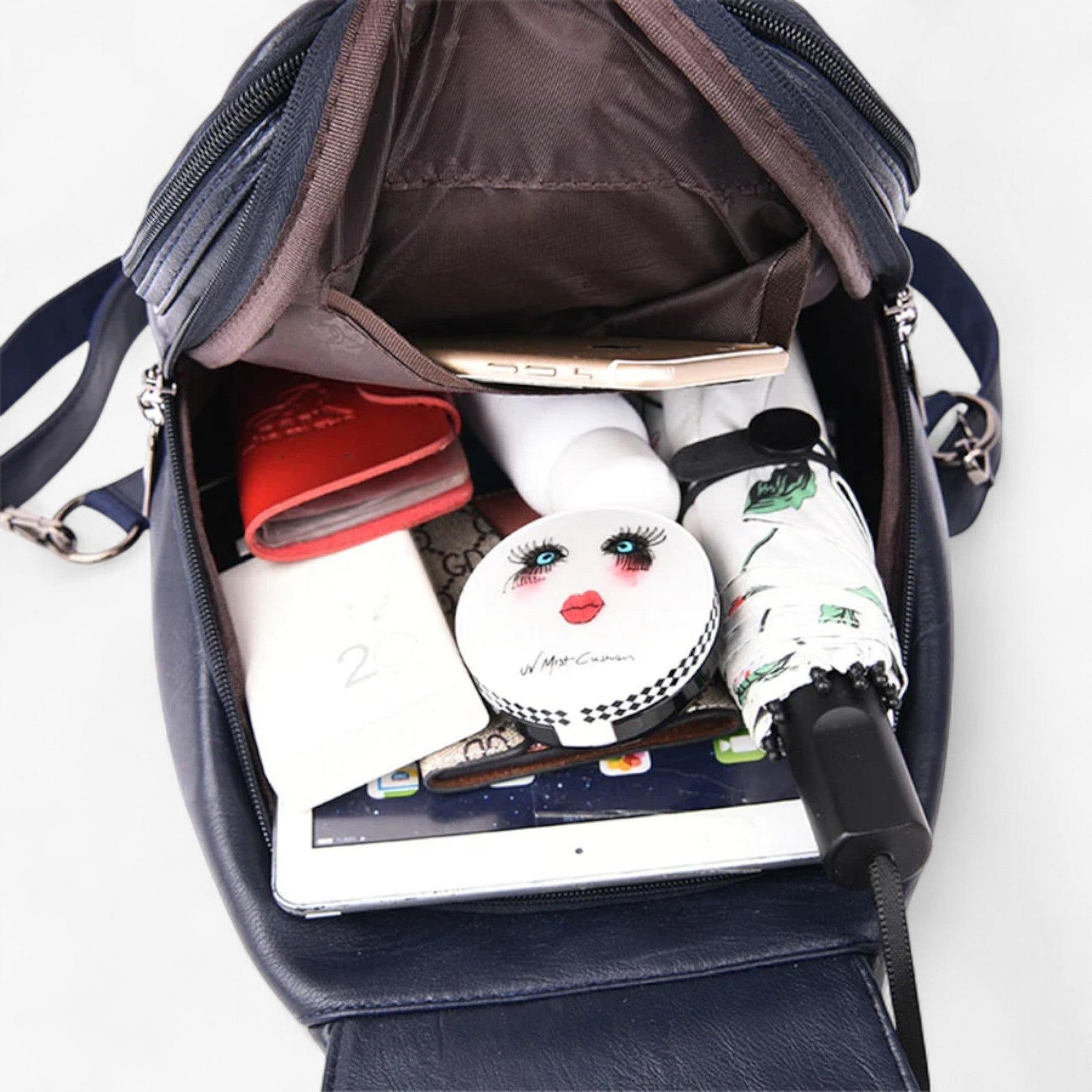 Veala | Zaino in pelle elegante e chic - - Backpacks women's backpack - Concept Palermo