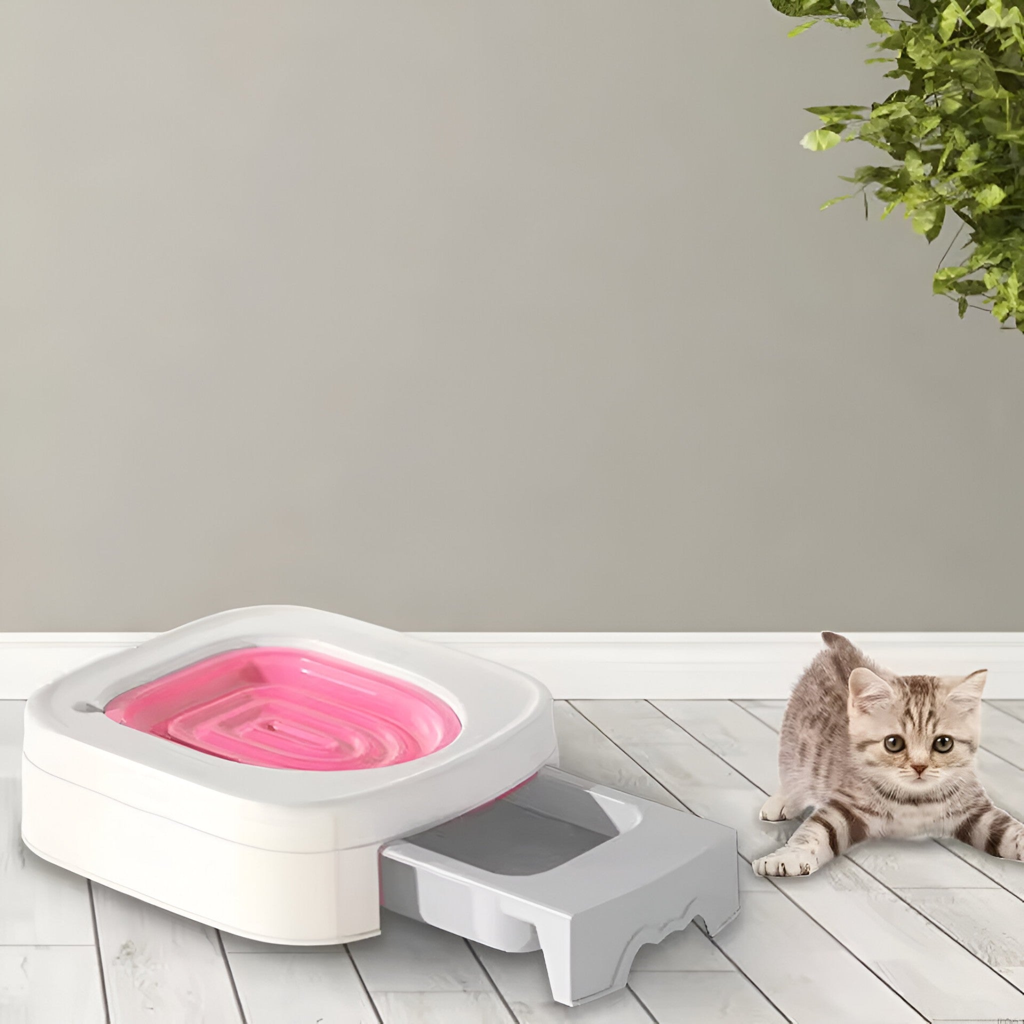 Luna | Set di addestramento per la toilette Kat - Rosa - - Concept Palermo