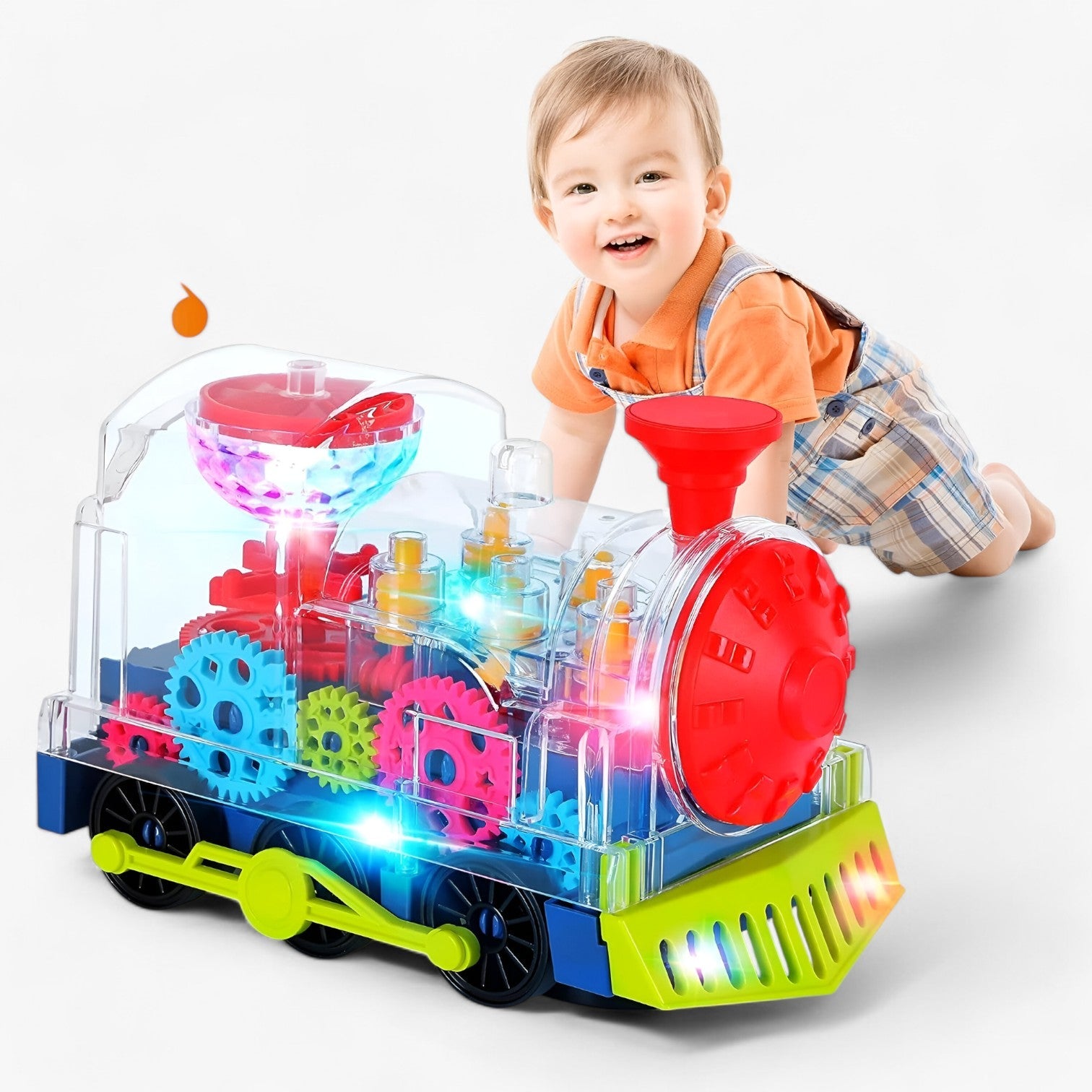 Treno Elettrico Giocattolo – Luci, Musica e Divertimento Educativo per Bambini - - toys toys & gifts toys for kids - Concept Palermo