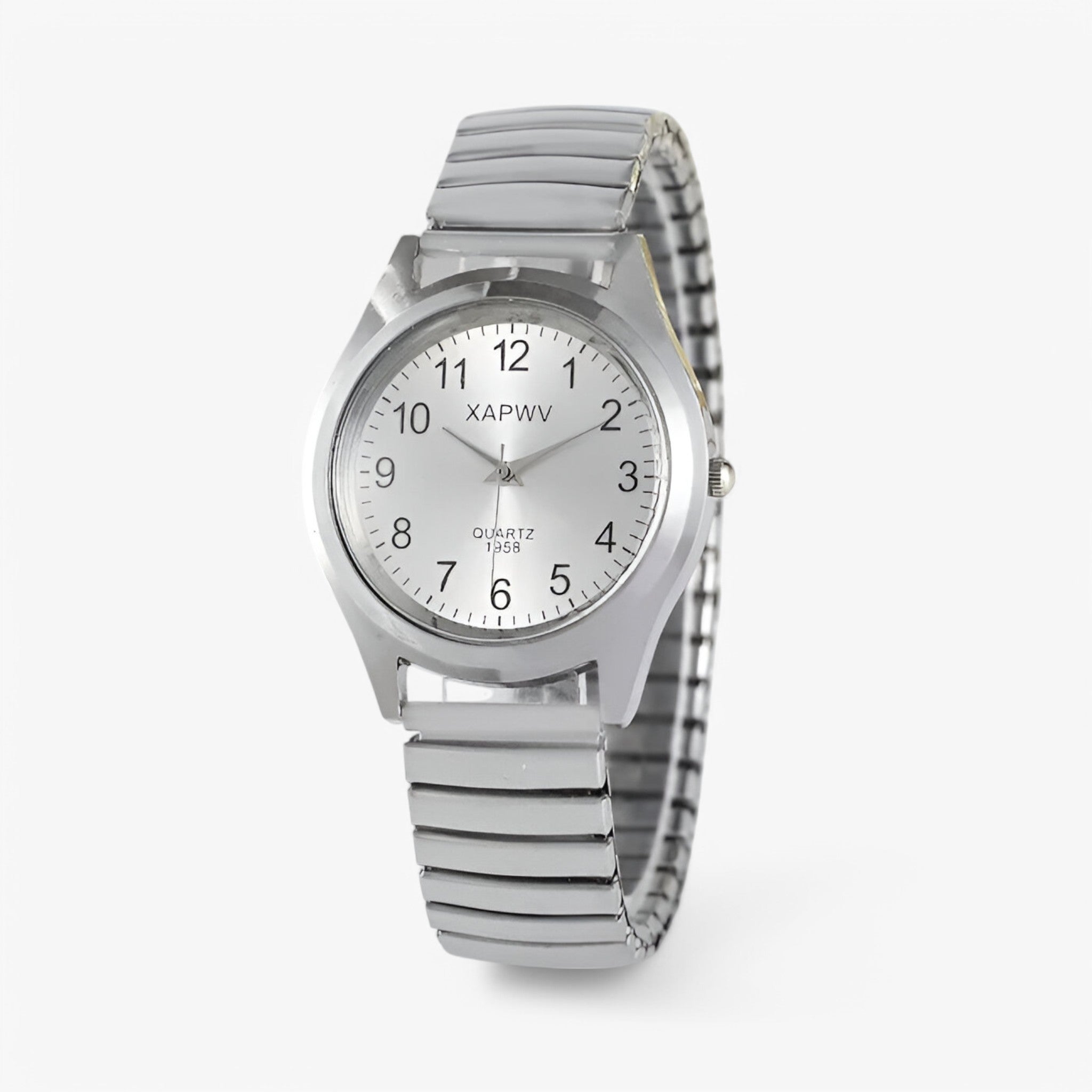 Arlen & Elara | Orologi da Polso per Coppia in Acciaio Inossidabile - Ago d'argento da uomo - - Concept Palermo