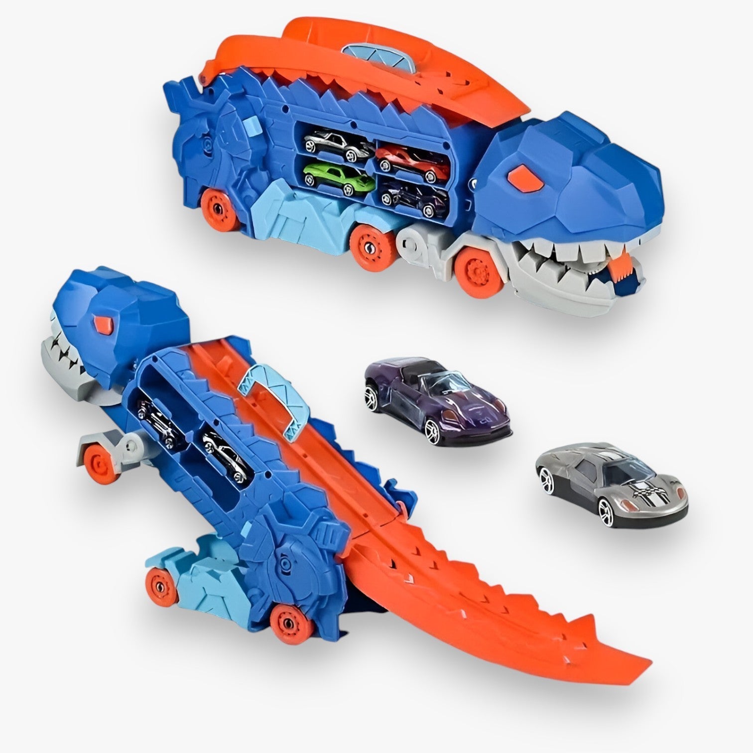 Camion Dinosaurio - Giocattolo Pieghevole Trasformabile - - toys toys & gifts toys for kids - Concept Palermo