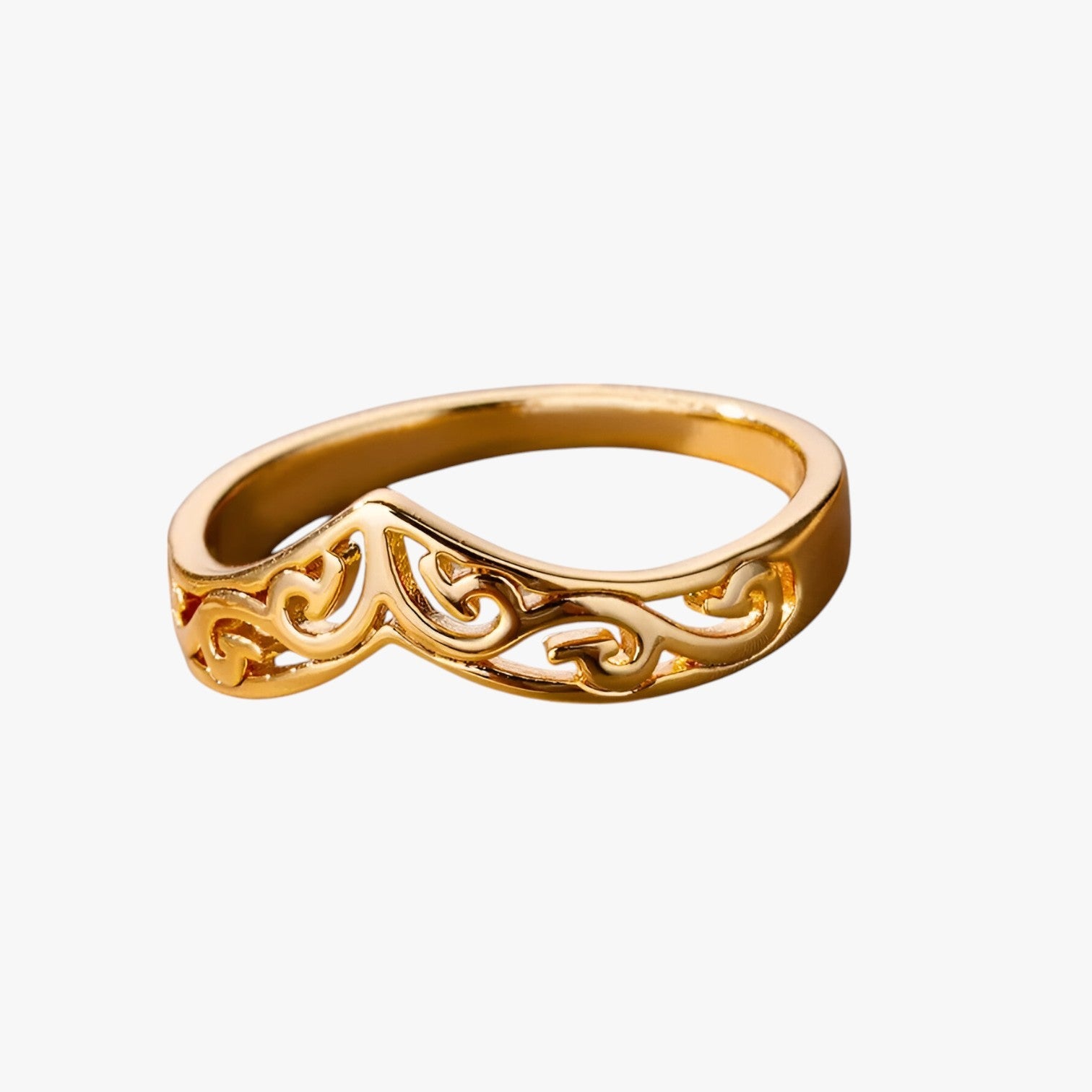 Brianna | Elegante anello d'oro – Lucentezza stilosa per ogni occasione - - Rings womens ring - Concept Palermo