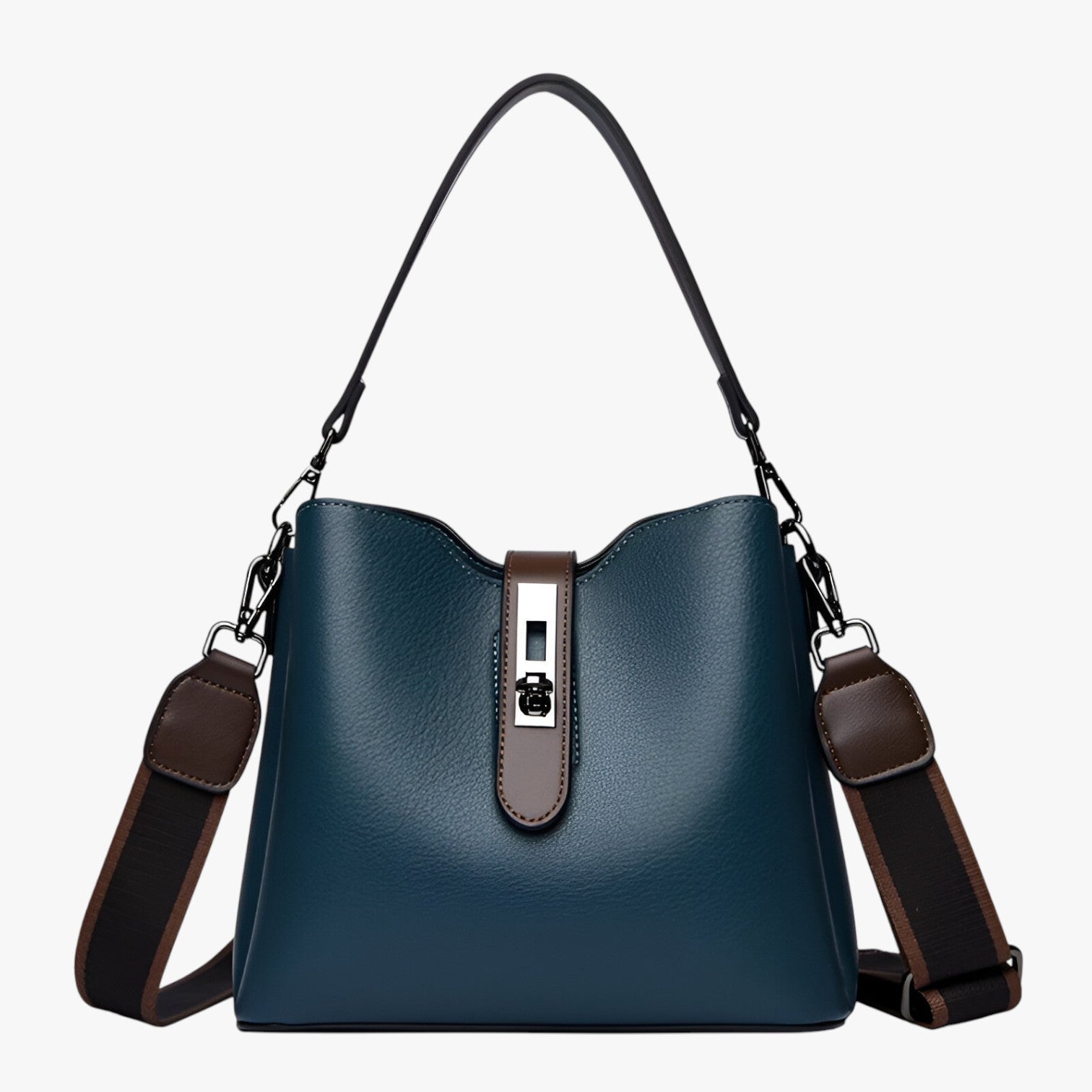 Mia | Elegante borsa a tracolla in pelle per l'eleganza di tutti i giorni - Blu - Bags handbags women bags Women's handbags - Concept Palermo