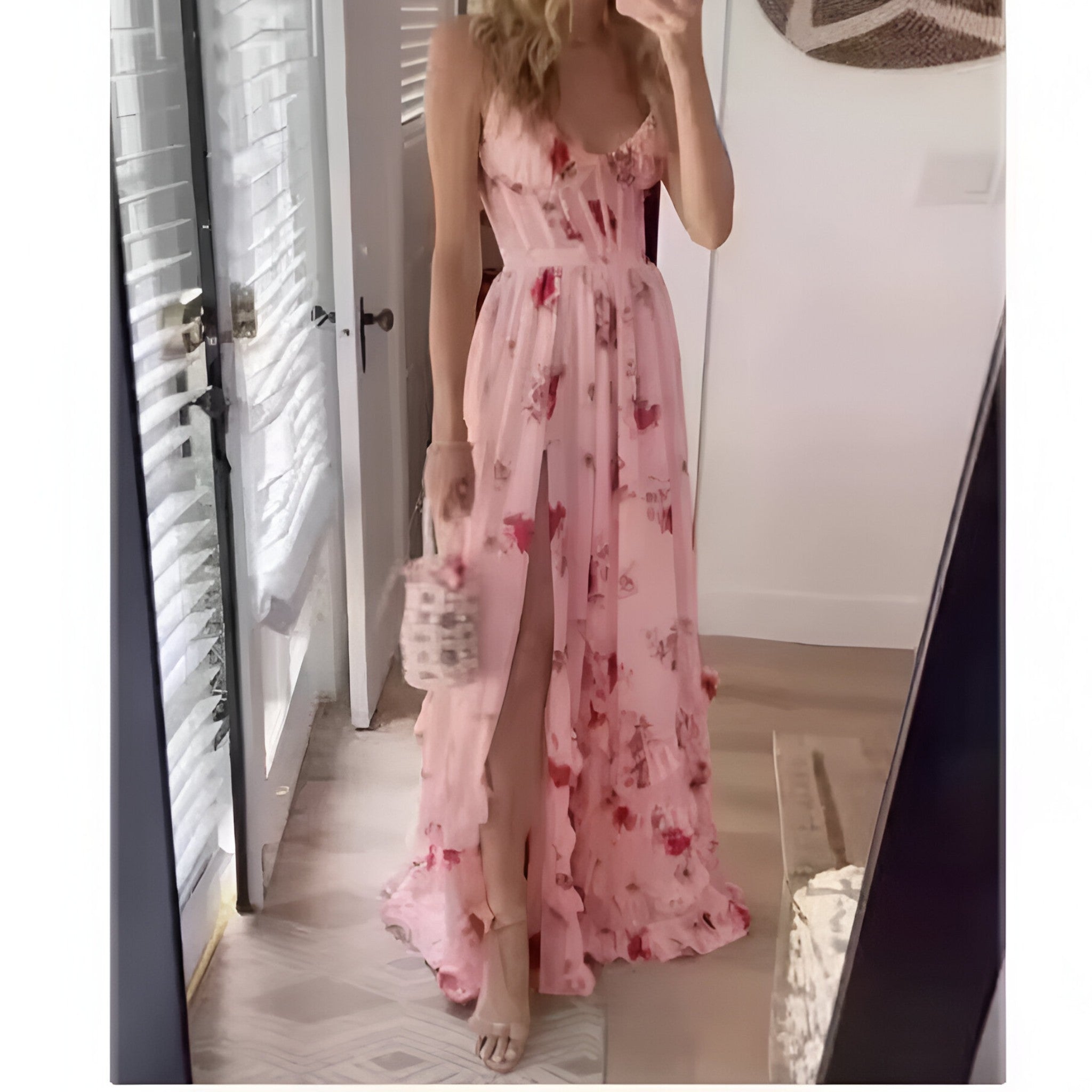 Sienna | Abito Lungo da Spiaggia Avvolgente - rosa - WOMEN women dress - Concept Palermo