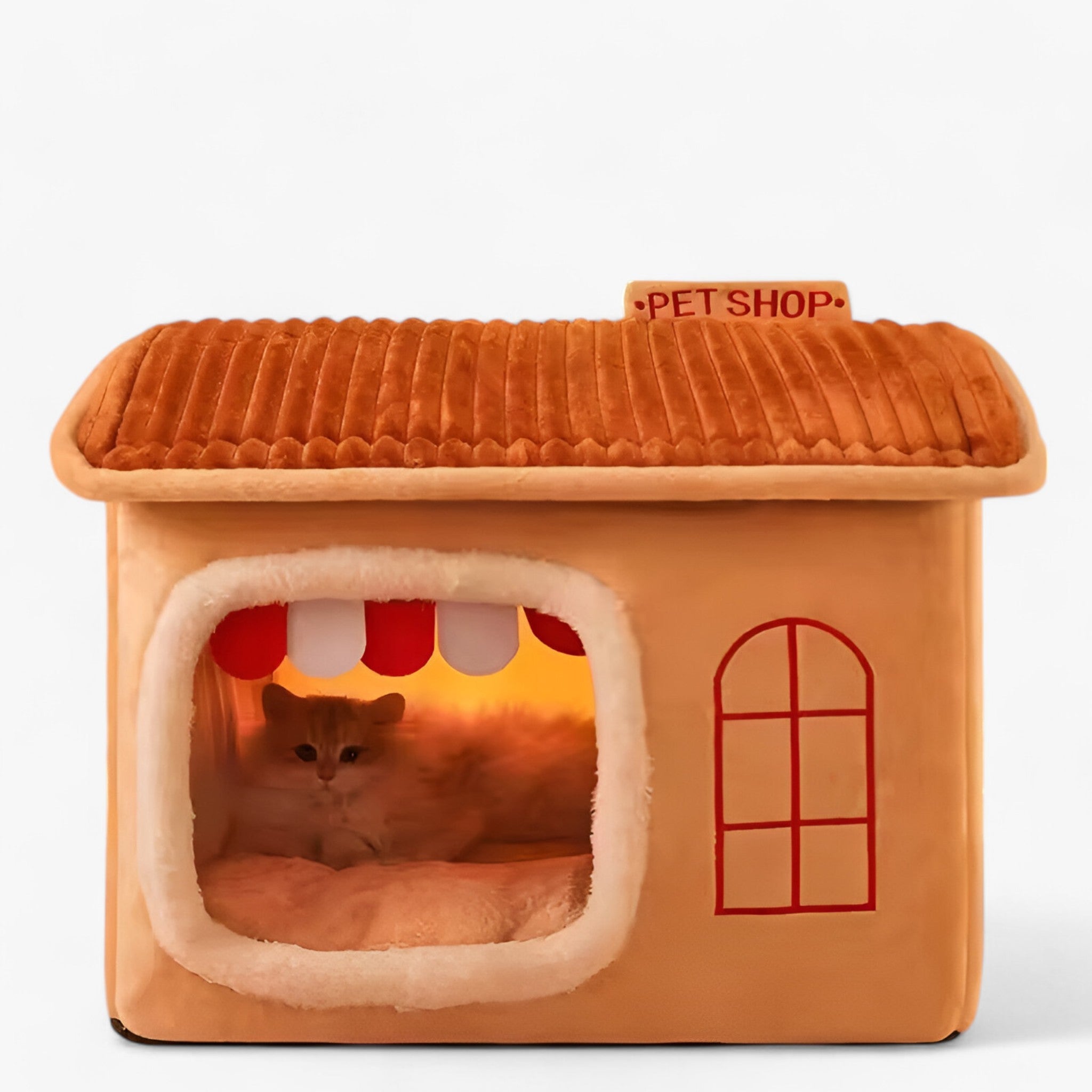 Nala | Casa per Gatti Pieghevole – Nido Confortevole, Caldo e Lavabile - - - Concept Palermo