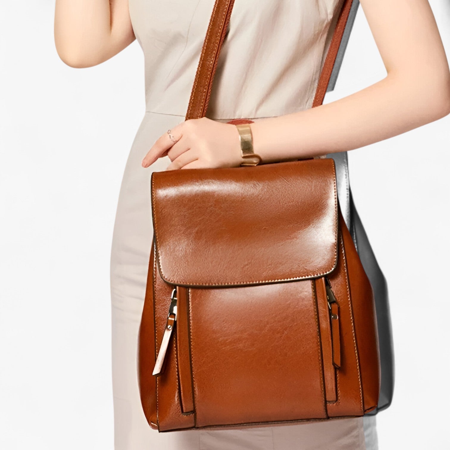Rylee | Zaino in Pelle Elegante per Scuola e Lavoro - - Bags women bags Women's handbags - Concept Palermo