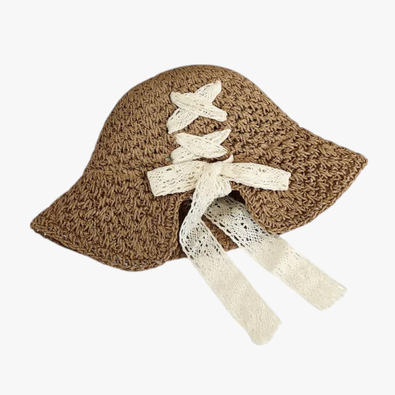 Elodie | Cappello da Spiaggia UV con Foro per Codino - - hat Hat for girls summer hat sun hat Sun Hats women hat - Concept Palermo