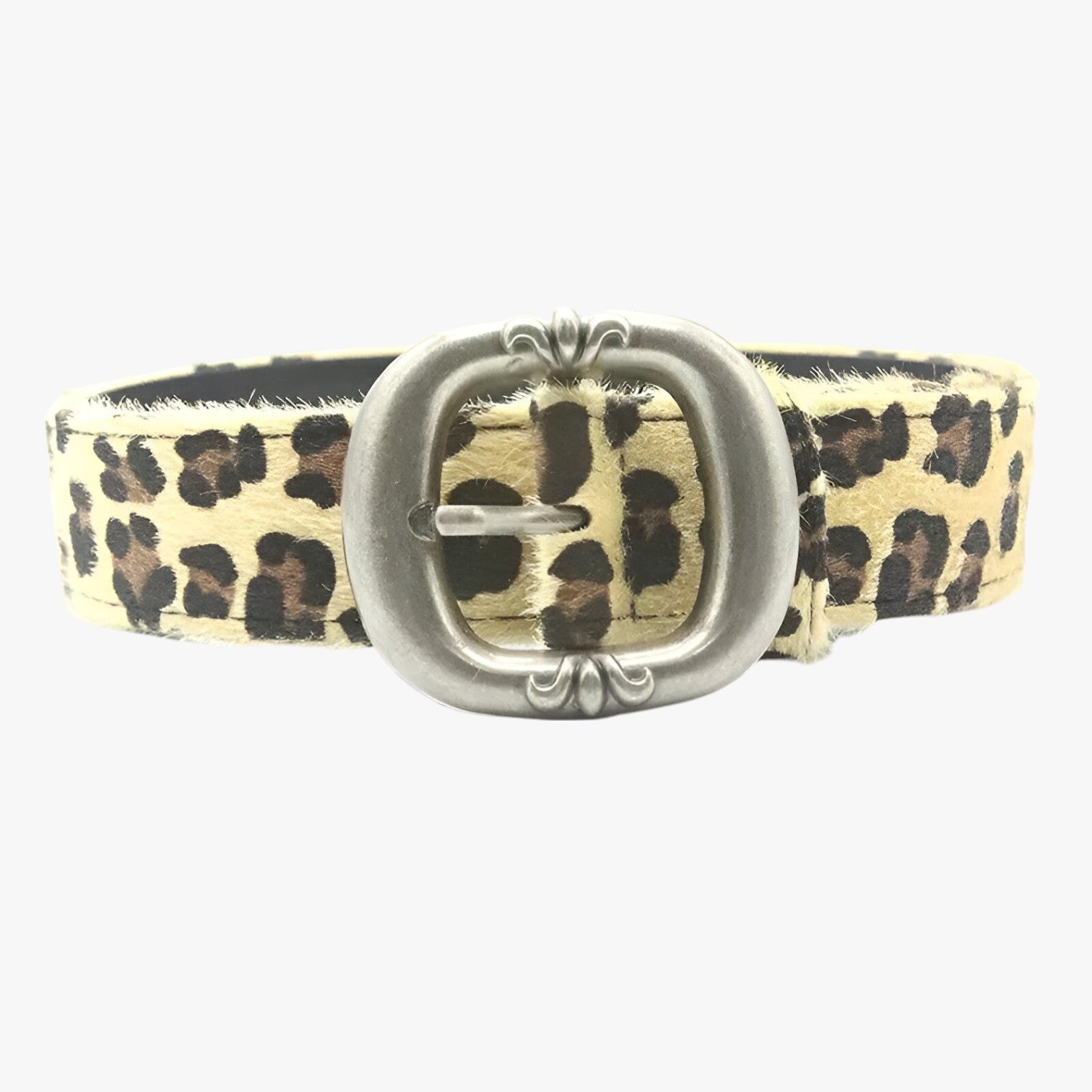 Dakota | Cintura Y2K Leopardata Stile Punk Vintage Donna - stampa leopardata 1 105x3.2cm - Belts belts for woman waist belt for women Womens belt - Concept Palermo