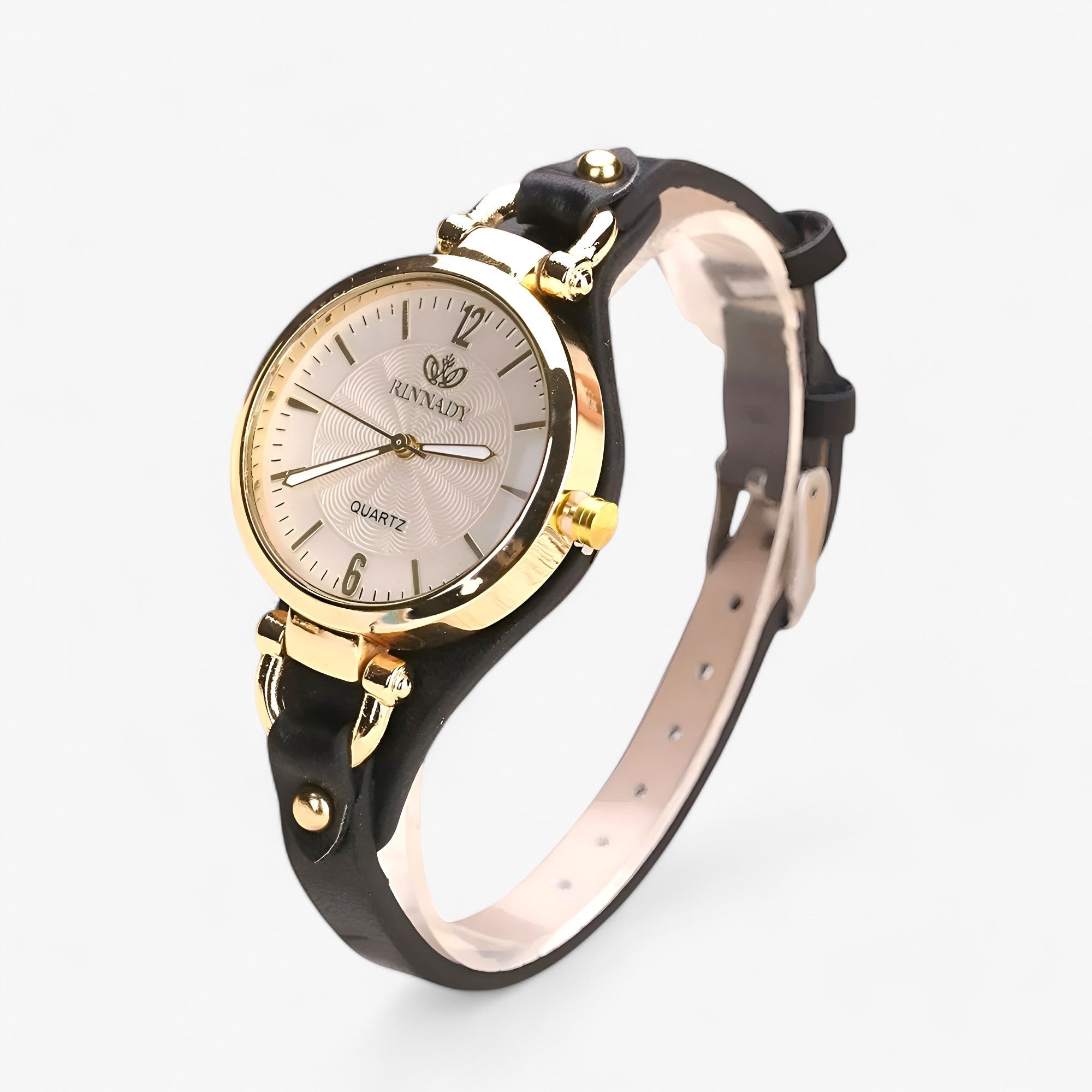 Jiezel | Orologio da Donna - Elegante e Sottile Bracciale in PU Pelle - Nero - ladies watch watch for women WOMEN wrist watches for women - Concept Palermo