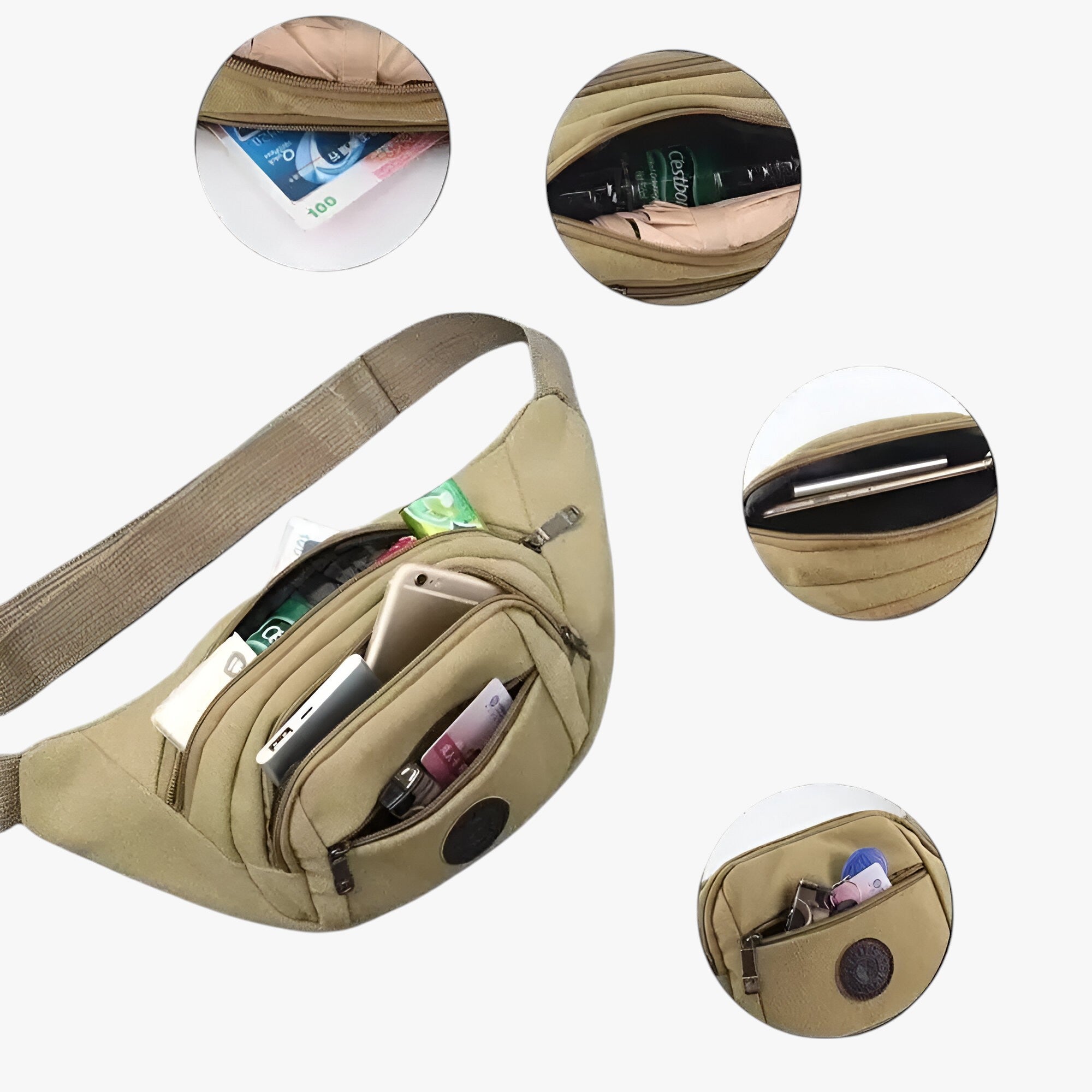 Adrian | Marsupio leggero impermeabile per esterni - - Bags bags for men Crossbody Bags Shoulder & Crossbody Bags - Concept Palermo