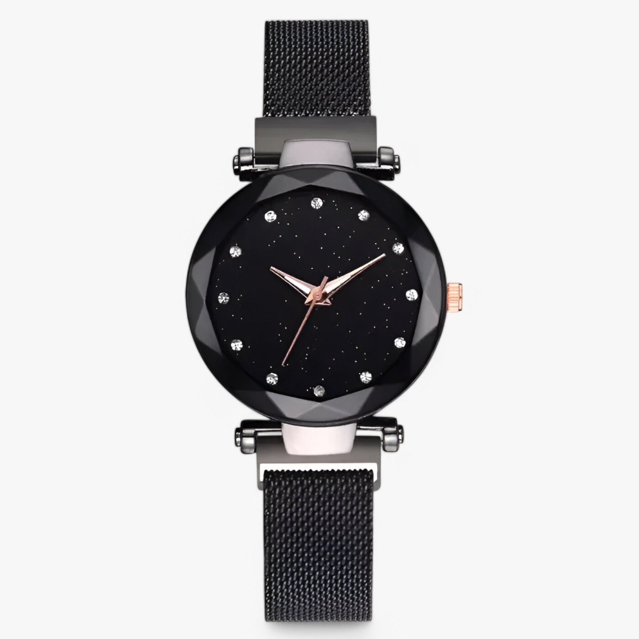 Stella | Orologio da Donna con Quadrante Biscotto Stellato - Nera - female watch watch for women - Concept Palermo