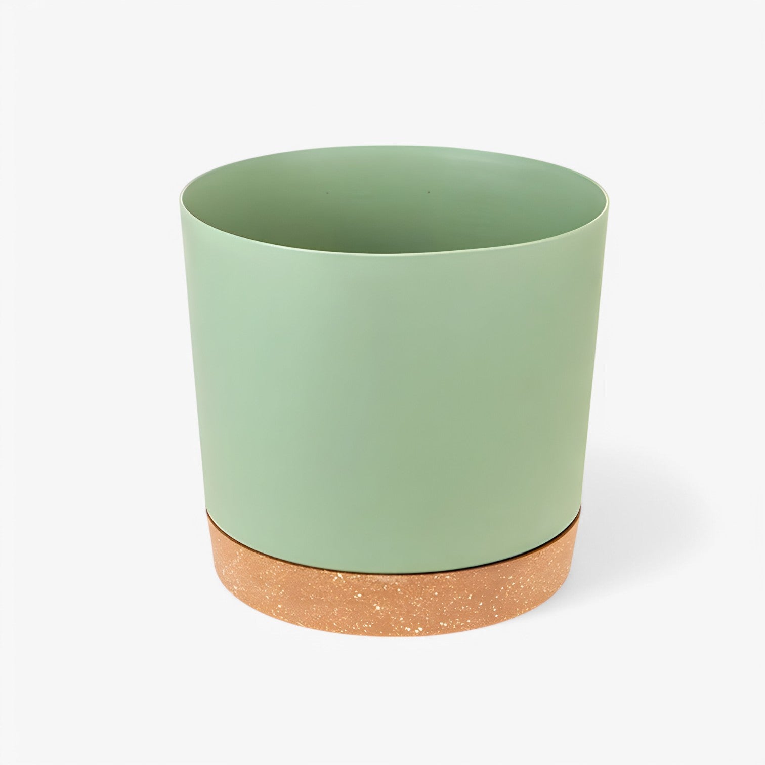 Amancio | Vaso di fiori in plastica elegante - con drenaggio per una crescita sana - Verde-25cm - Garden Garden supplies Home & Garden - Concept Palermo