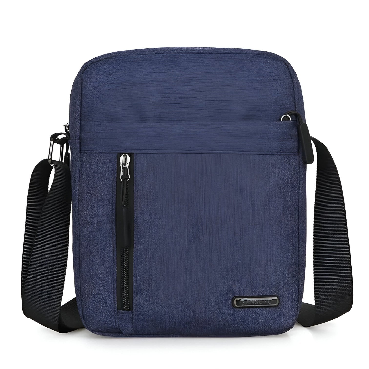 Grayson | Borsa a Spalla da Uomo Oxford - Sostenibile, Stilosо e Pronta per Affari - Blu - bag mens bag Shoulder Bags - Concept Palermo