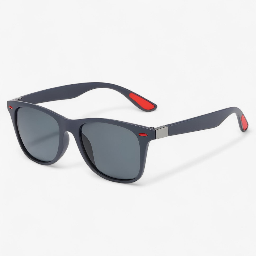 Dario | Occhiali da sole polarizzati per guida notturna - Blu Rosso Nero - Fashion Sunglasses men sunglasses polarized mens sunglasses Polarized man sunglasses Sunglasses sunglasses polarized men - Concept Palermo